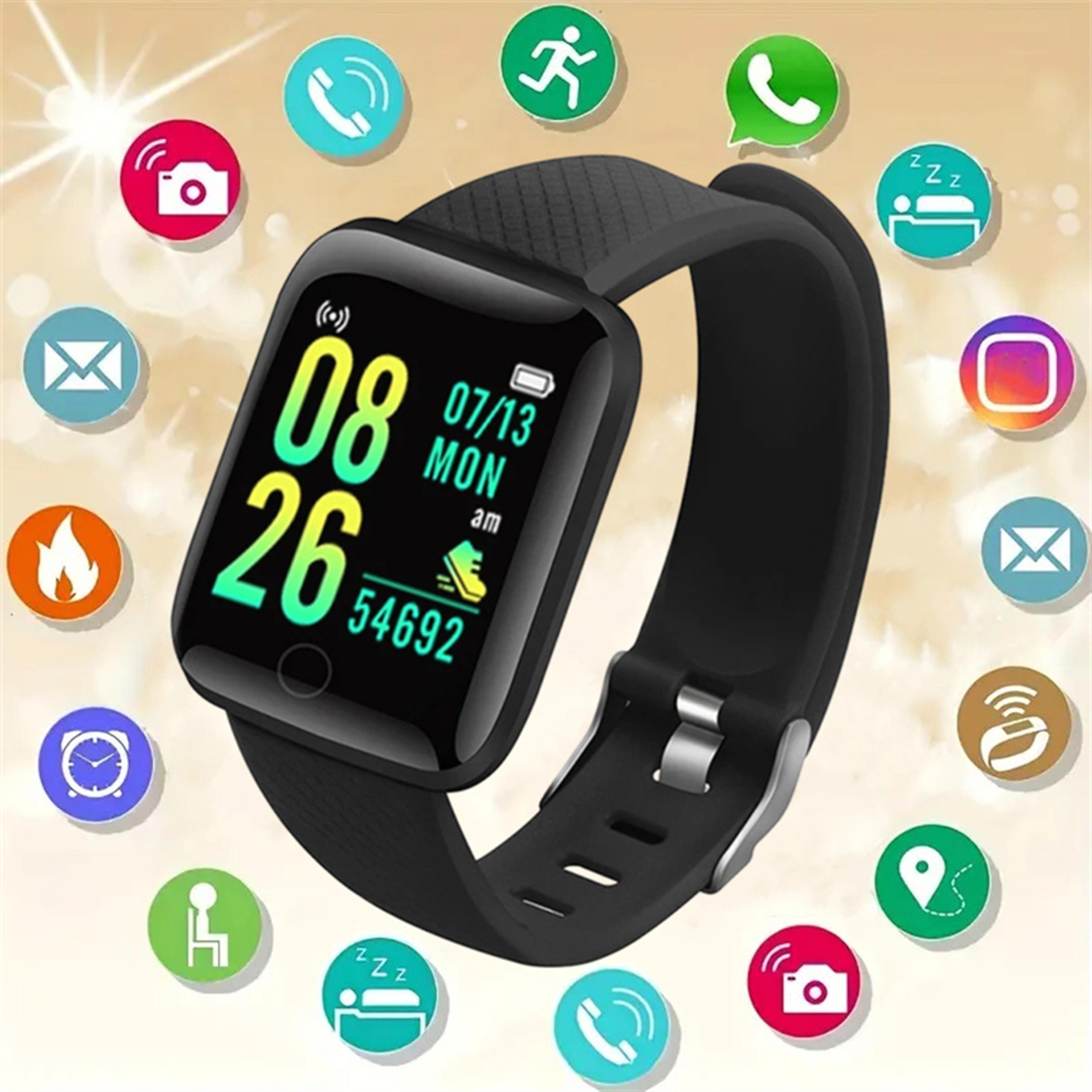 activepulse smart watch fitness tracker with heart rate monitor and call alerts