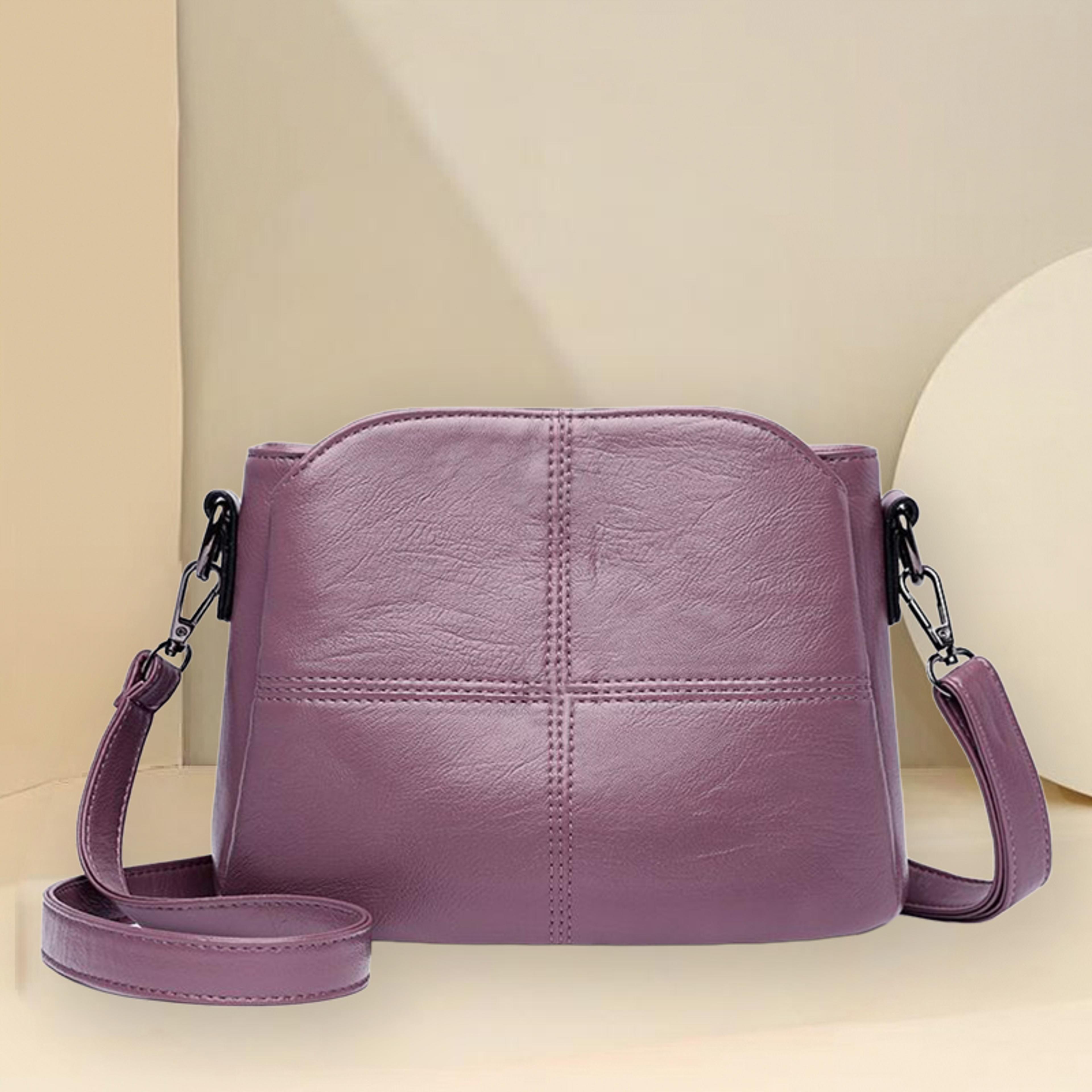 vintage mini crossbody bag leather sling bag for travel walking and everyday carry