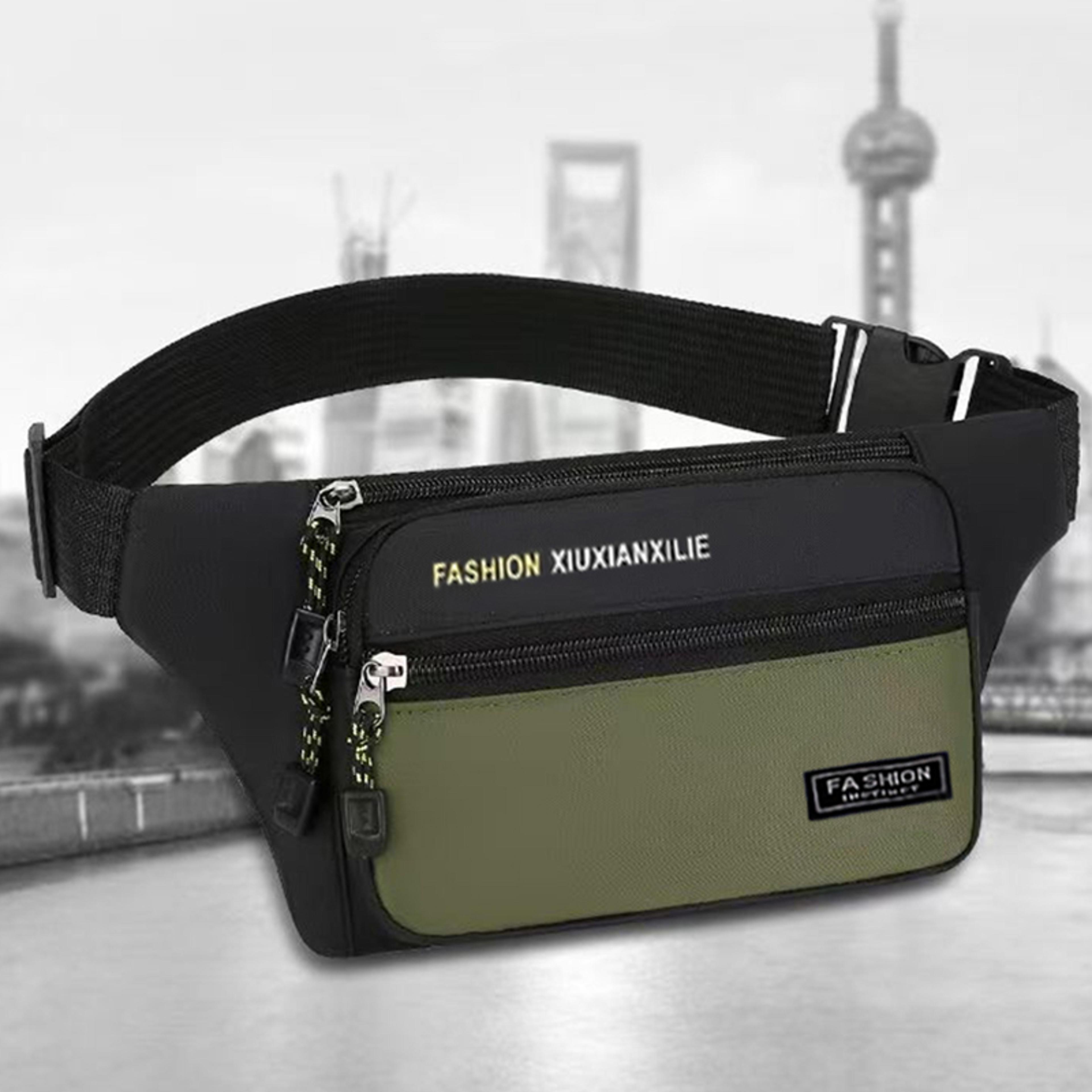 versatile unisex square chest bag travel crossbody pouch for everyday carry