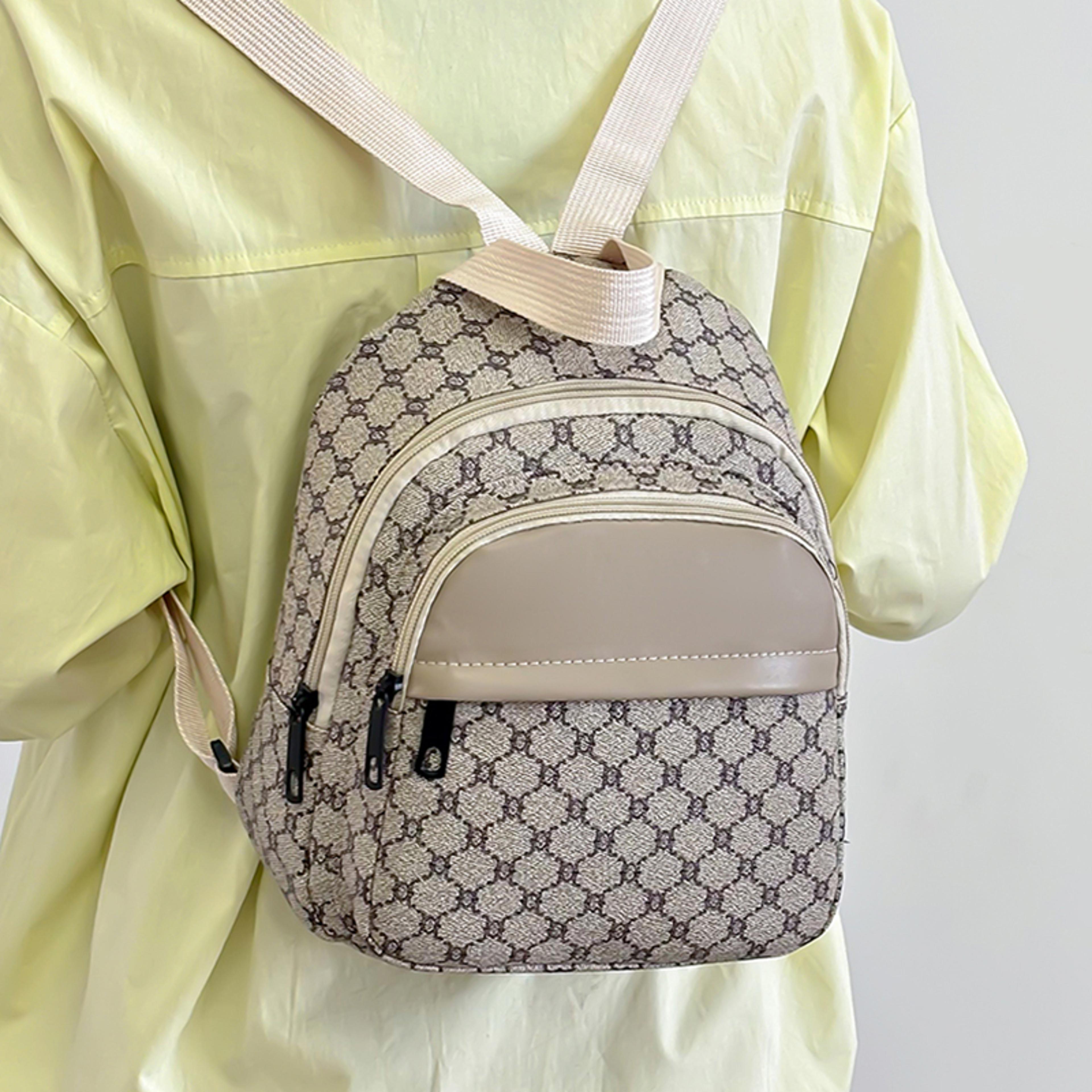 unisex pu tote bag gradient shoulder travel bag for everyday outings