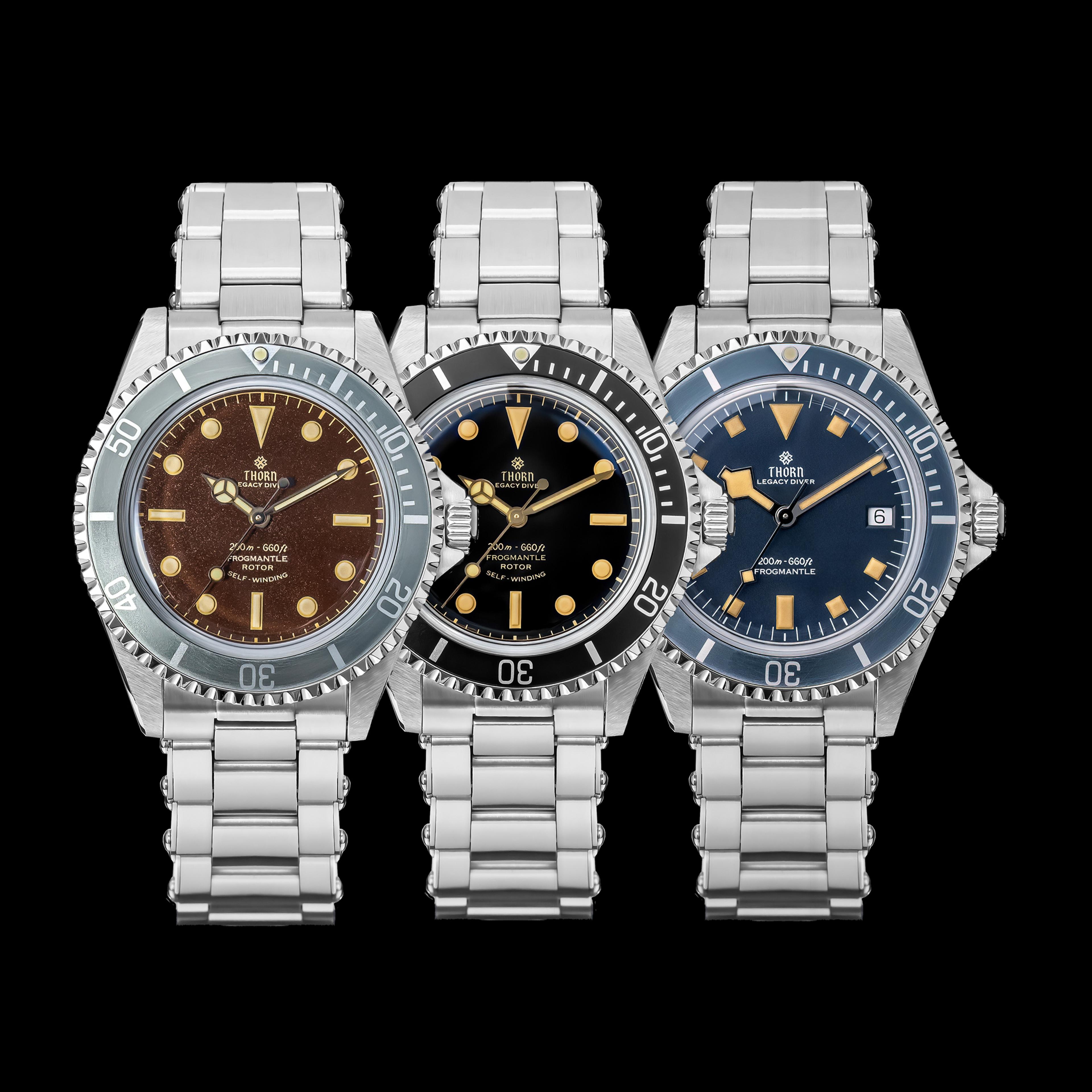 automatic diver watch sapphire crystal waterproof mechanical watch