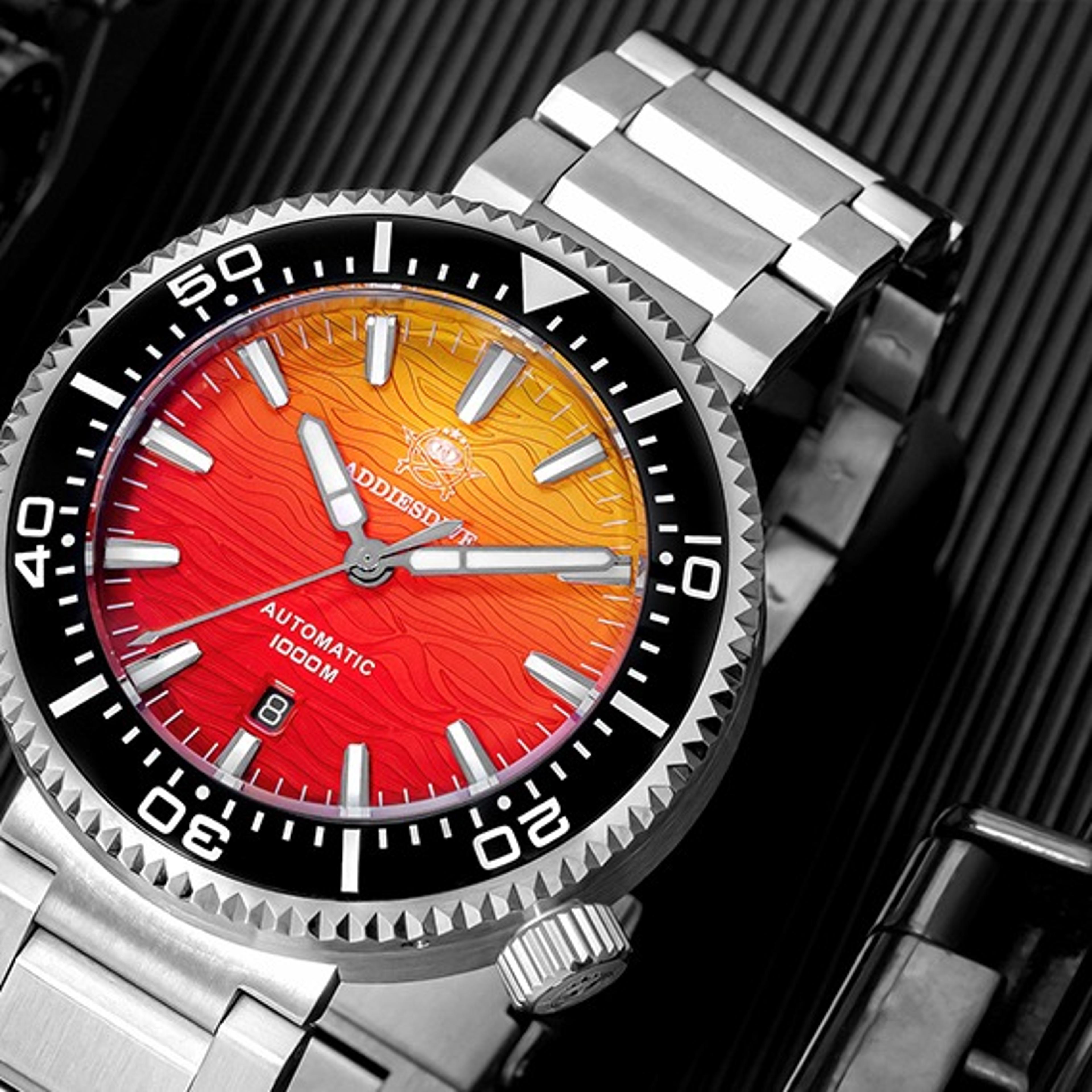 automatic diver watch sapphire glass waterproof super luminous mechanical watch