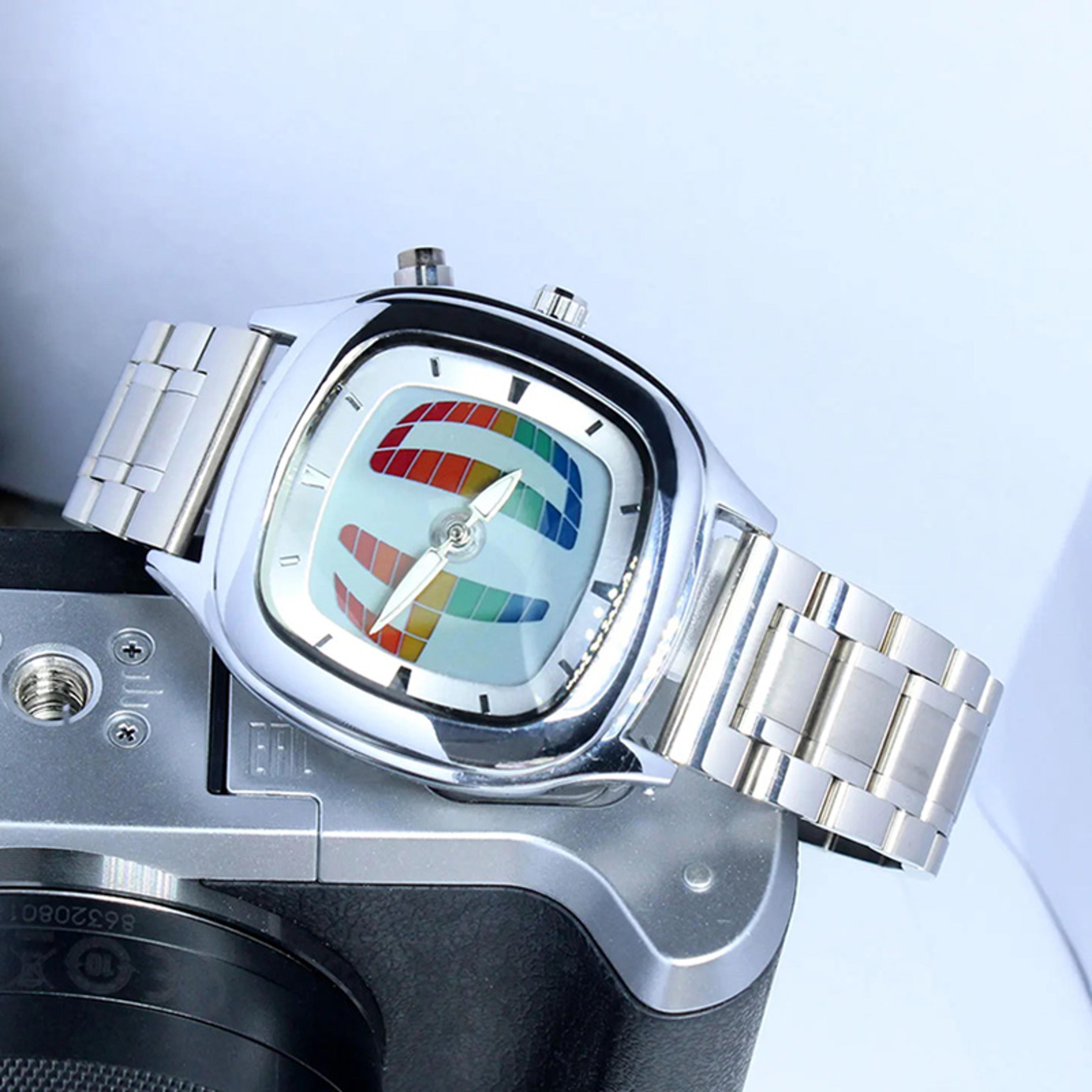 luxury mens square quartz watch waterproof digital dial sports wristwatch