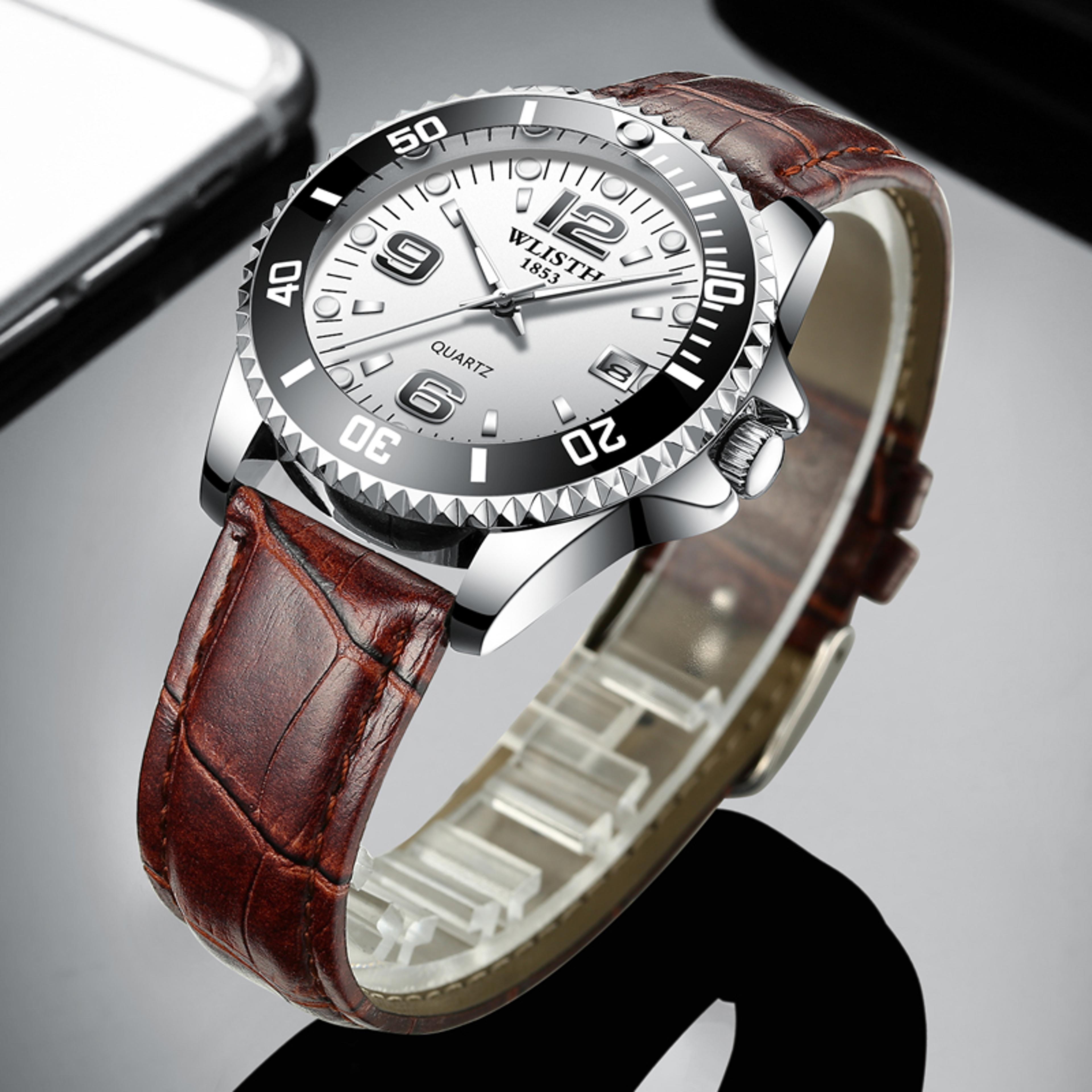 mens waterproof sports watch business fashion wristwatch for men