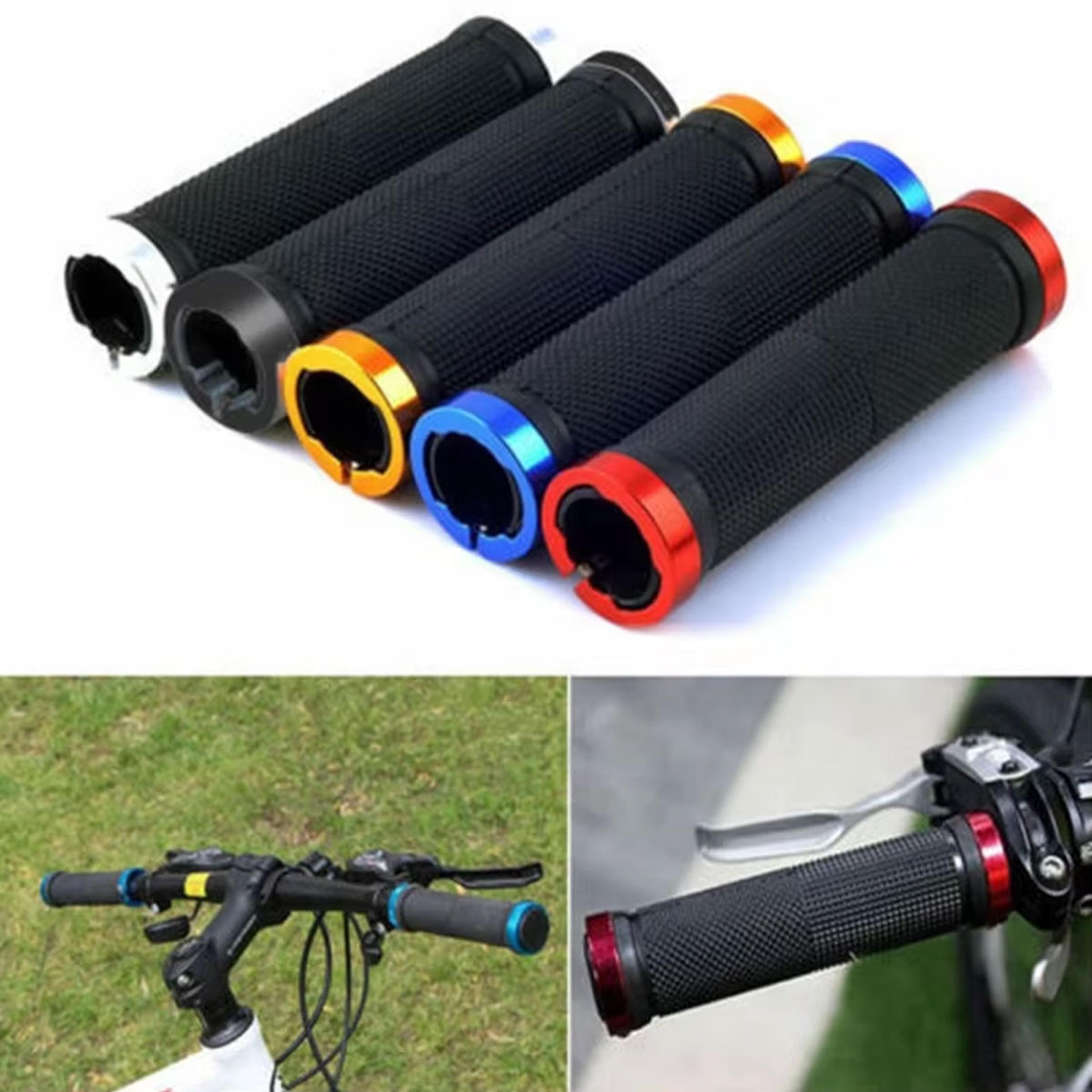 anti slip mountain bike handlebar grips for road mtb bmx bicycle