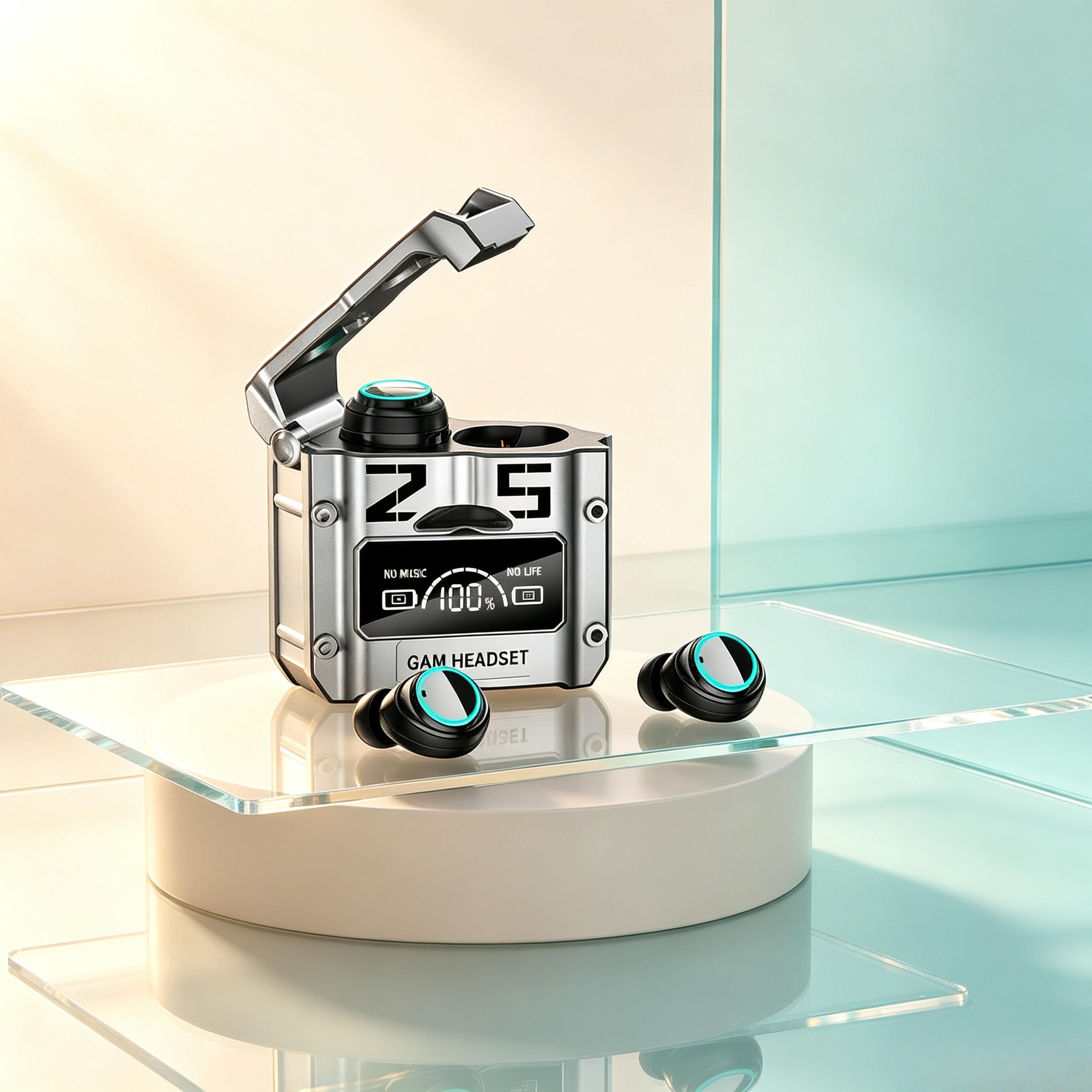 bluetooth true wireless earbuds with active noise cancellation and waterproof design