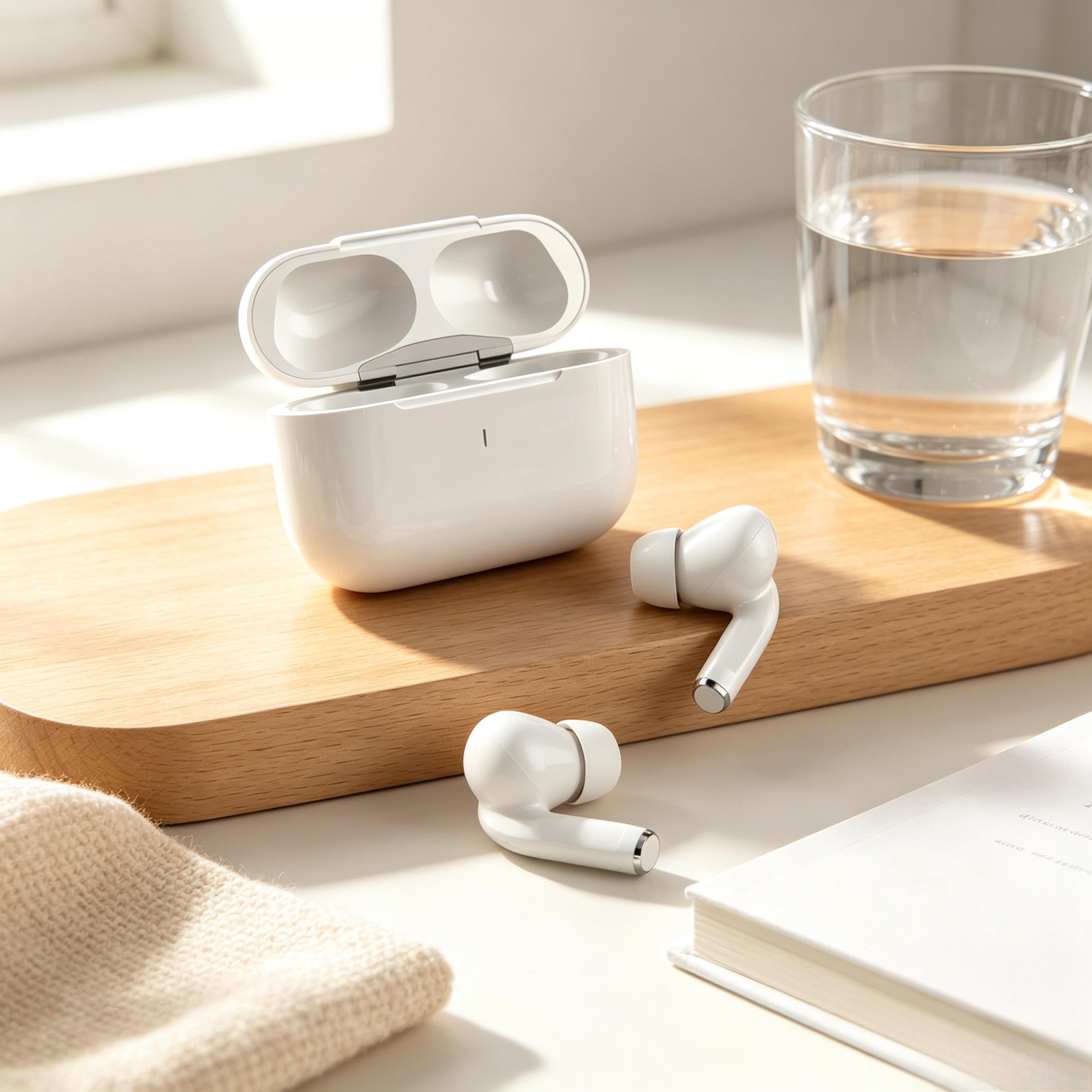 tws bluetooth wireless earbuds active noise cancellation charging case