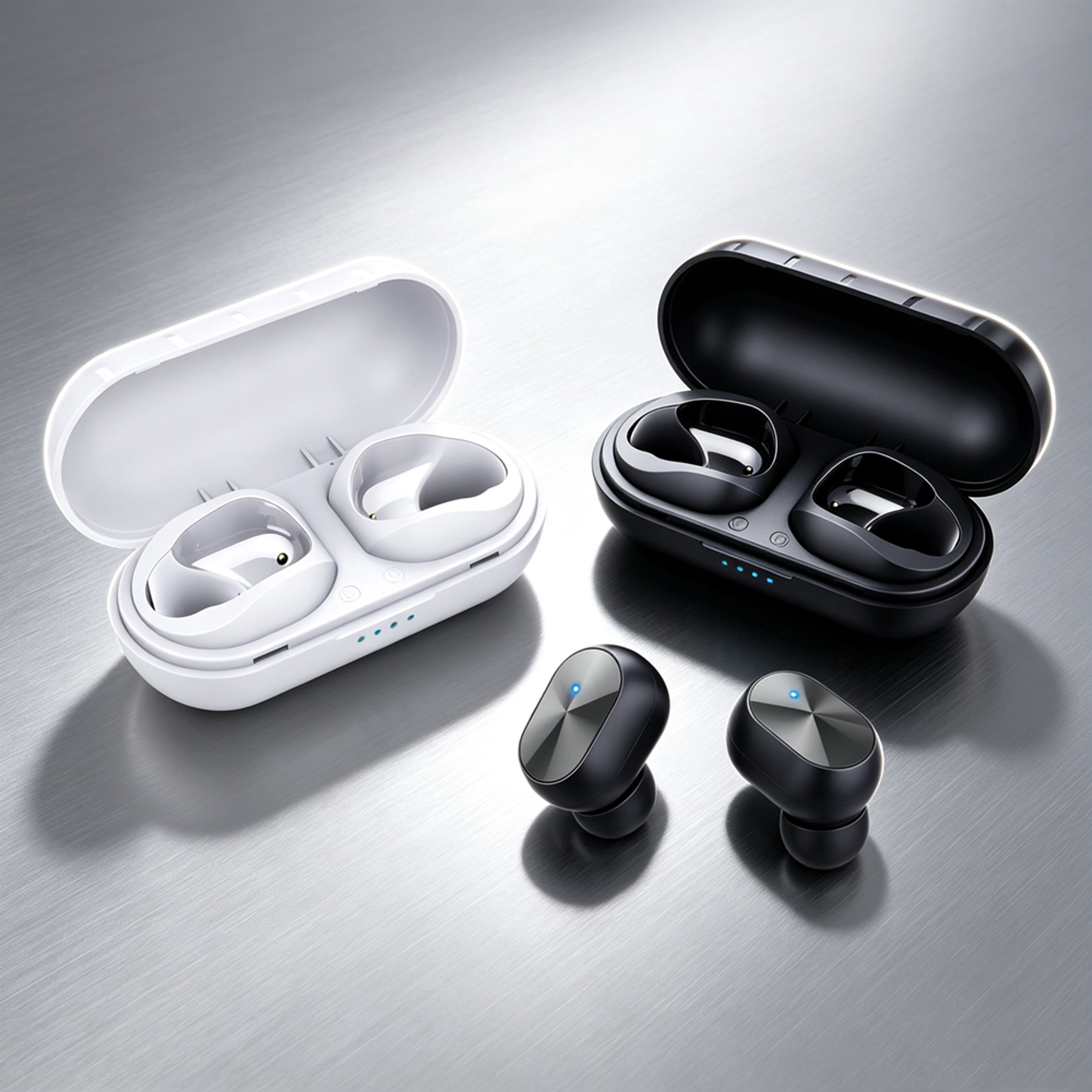 wireless earbuds tws bluetooth headphones with active noise cancelling and smart wear detection