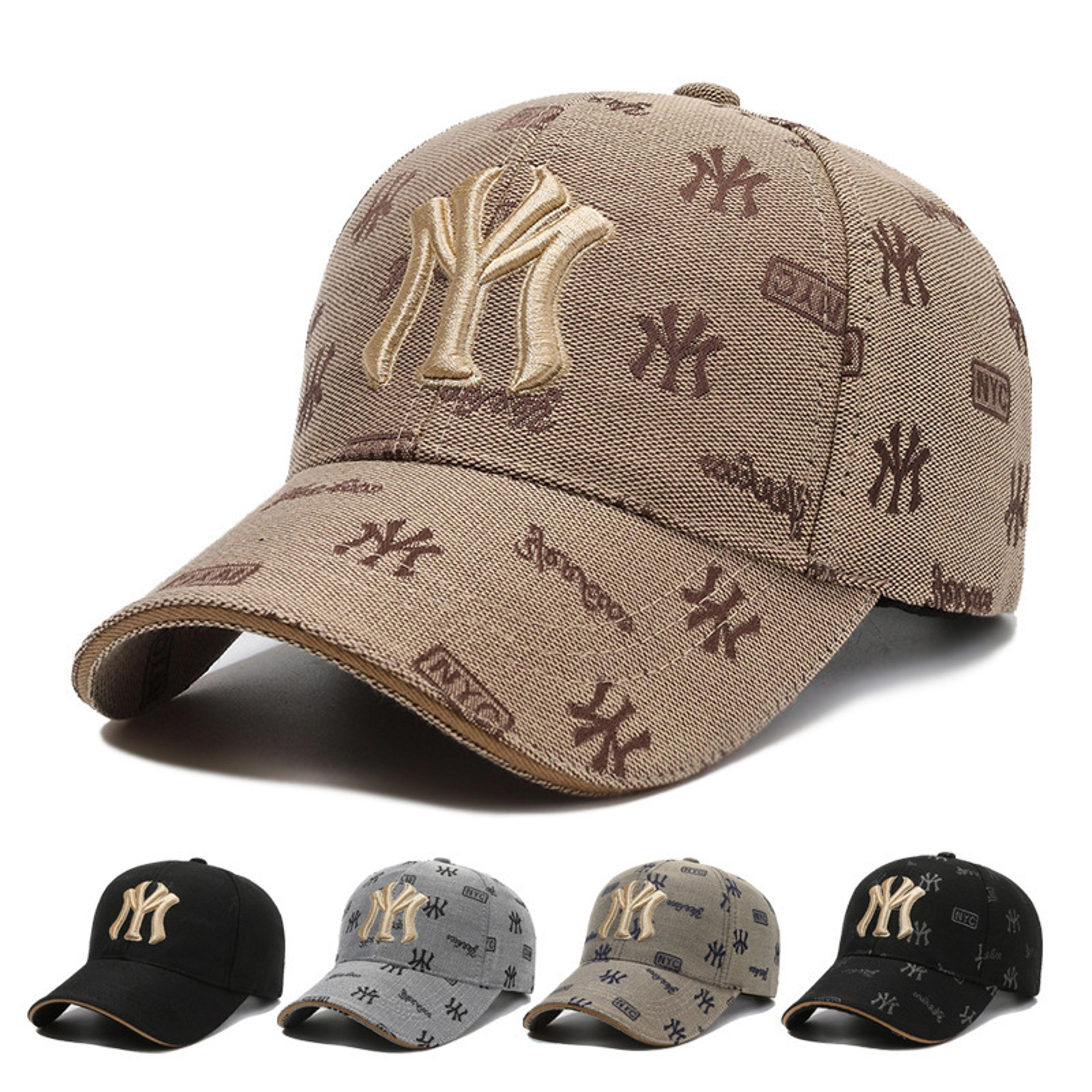 unisex my letter embroidery baseball cap adjustable outdoor casual sun hat