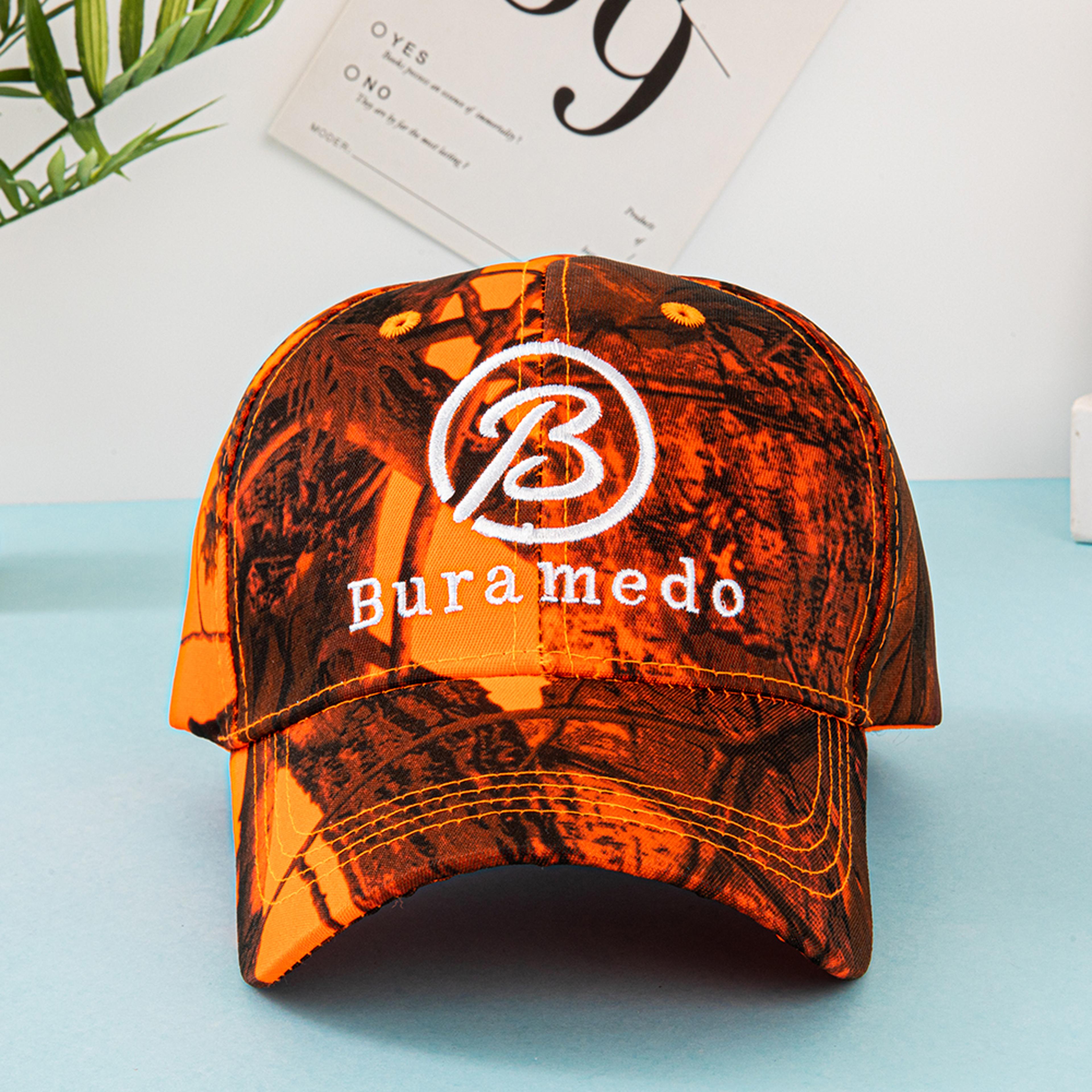 flame embroidery cap adjustable cotton fire pattern dad hat