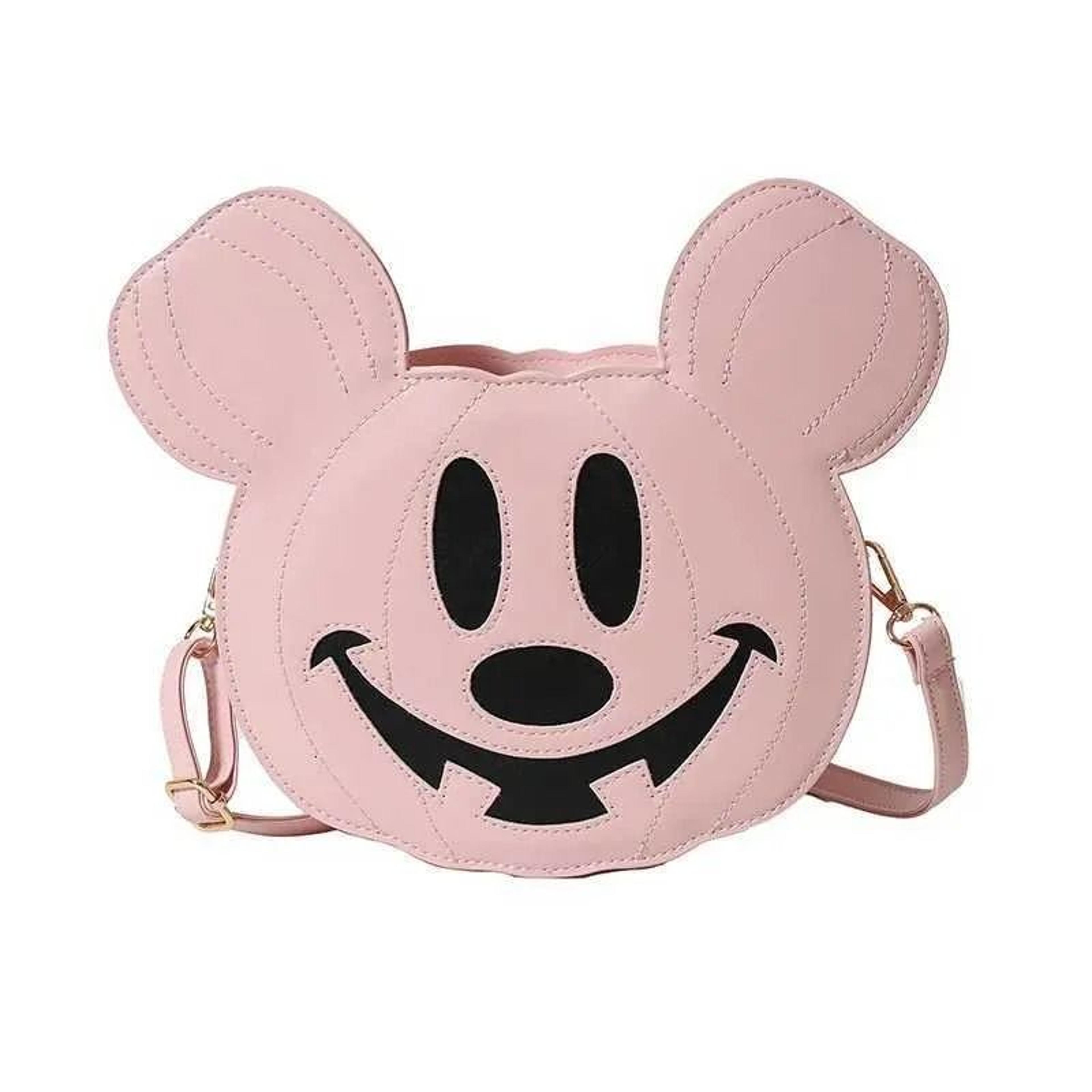 halloween pumpkin crossbody bag with cartoon design and zipper closure
