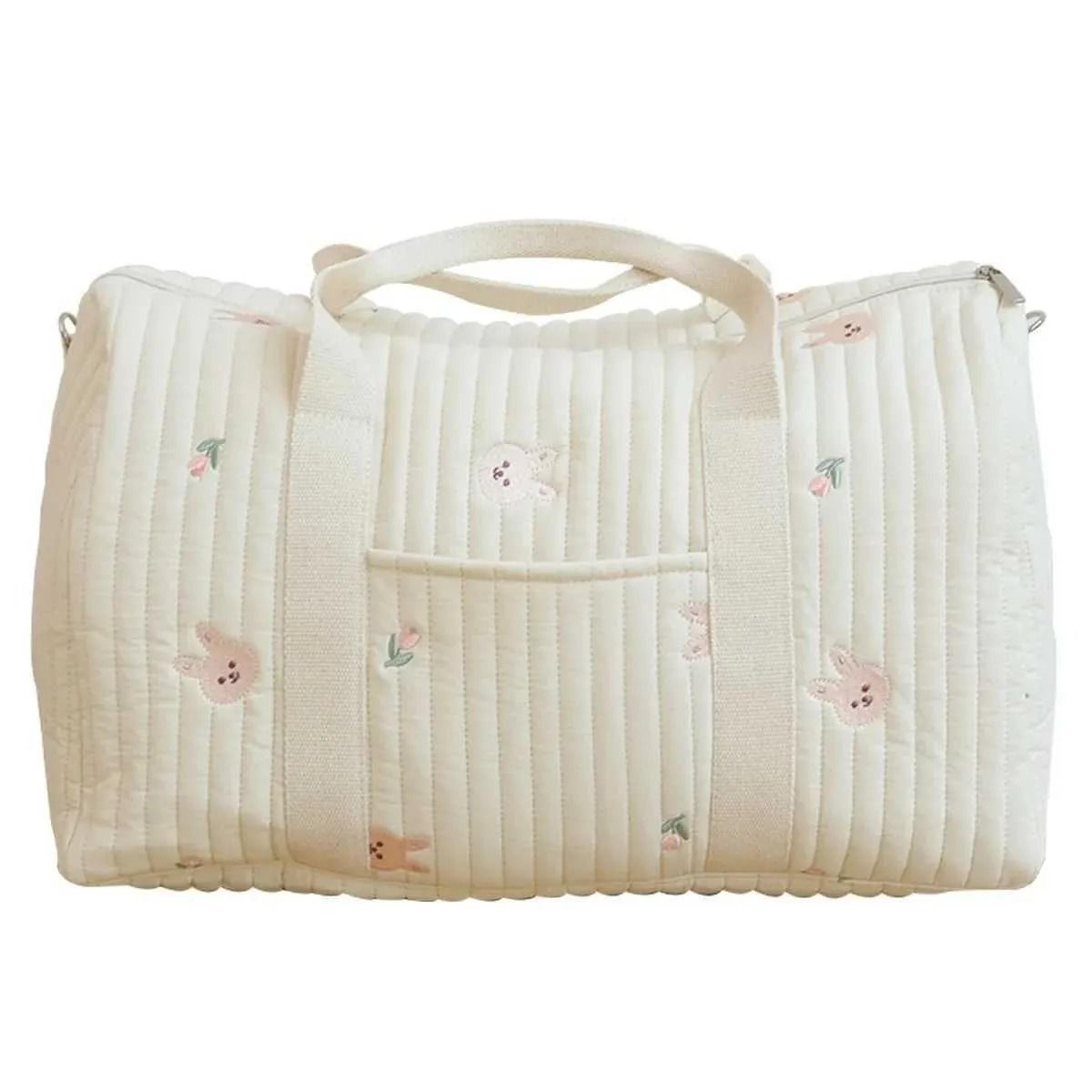 large capacity diaper bag tote for moms multifunctional travel bag