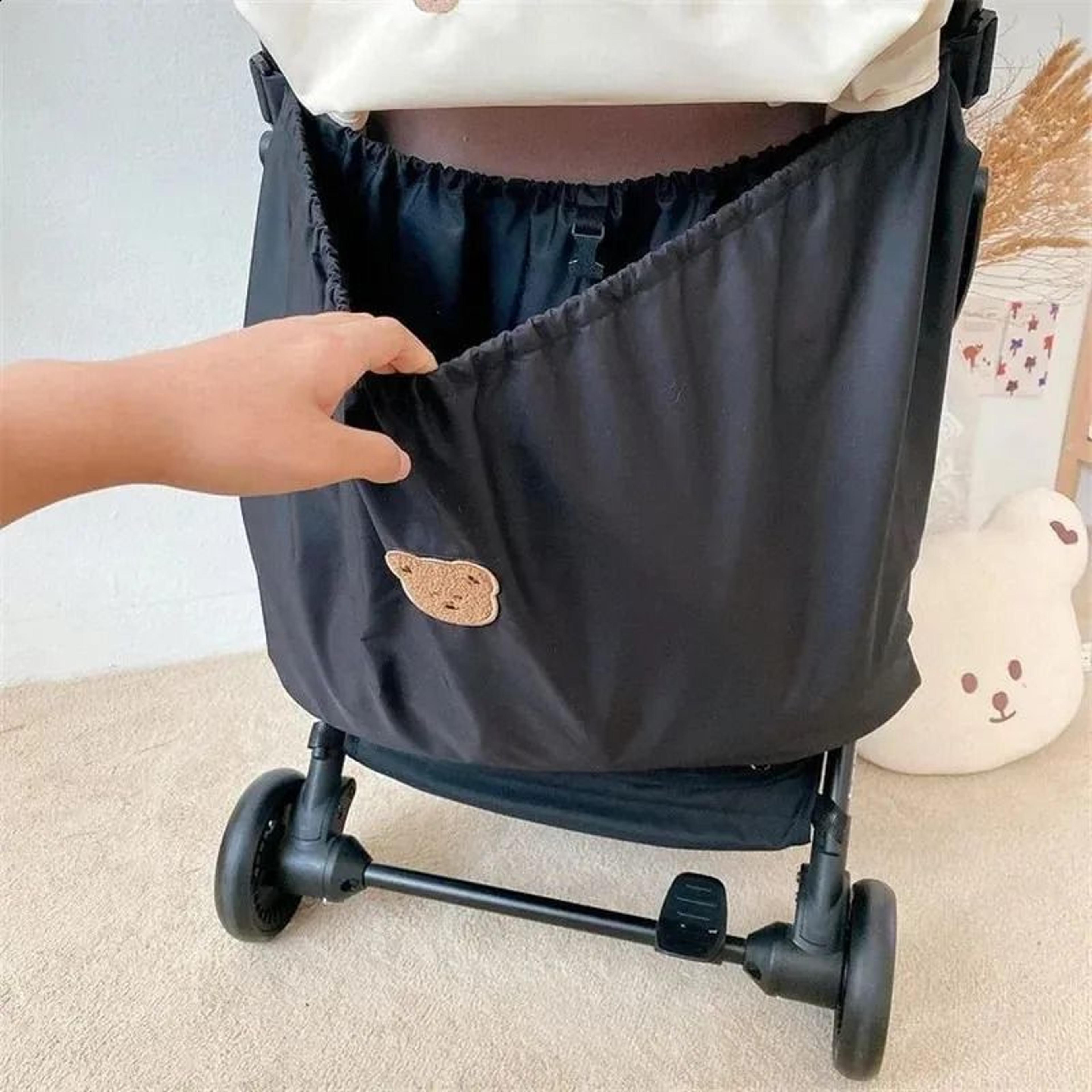 reusable baby diaper organizer bag for stroller and travel storage