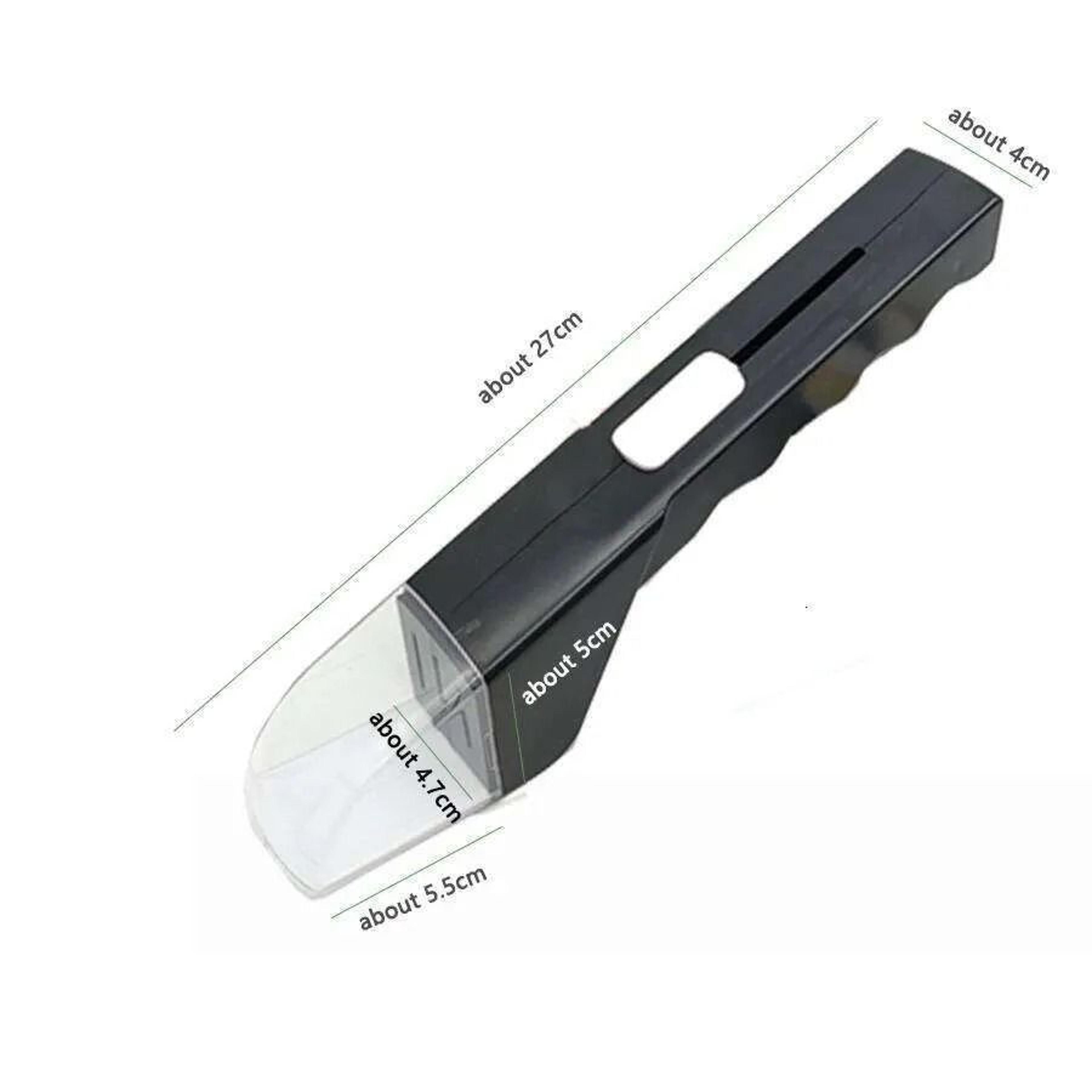 bed bug catcher tool with clear viewing window and quick release mechanism