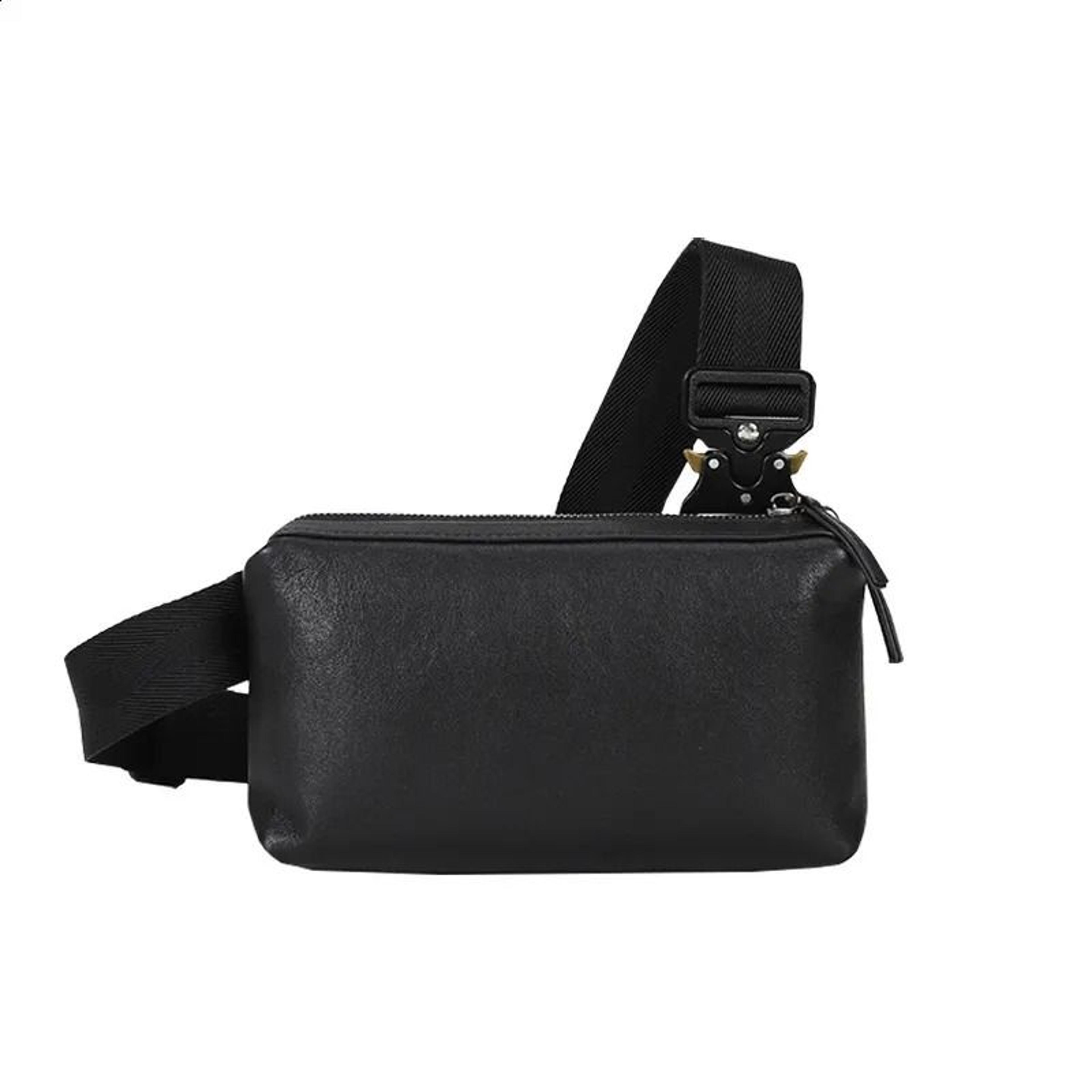unisex pu backpack with zipper closure and cell phone