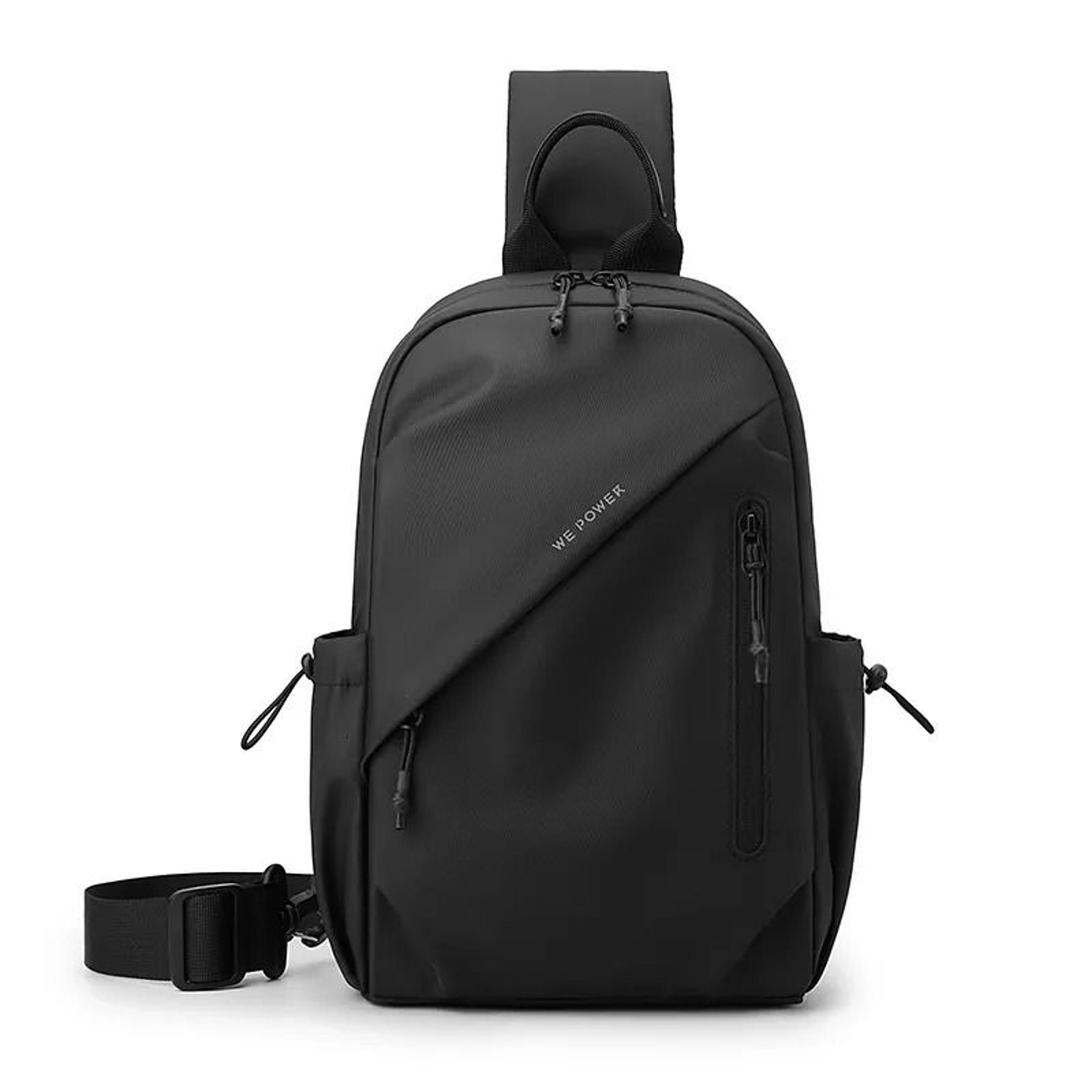 mens water resistant crossbody shoulder bag for commuting and travel