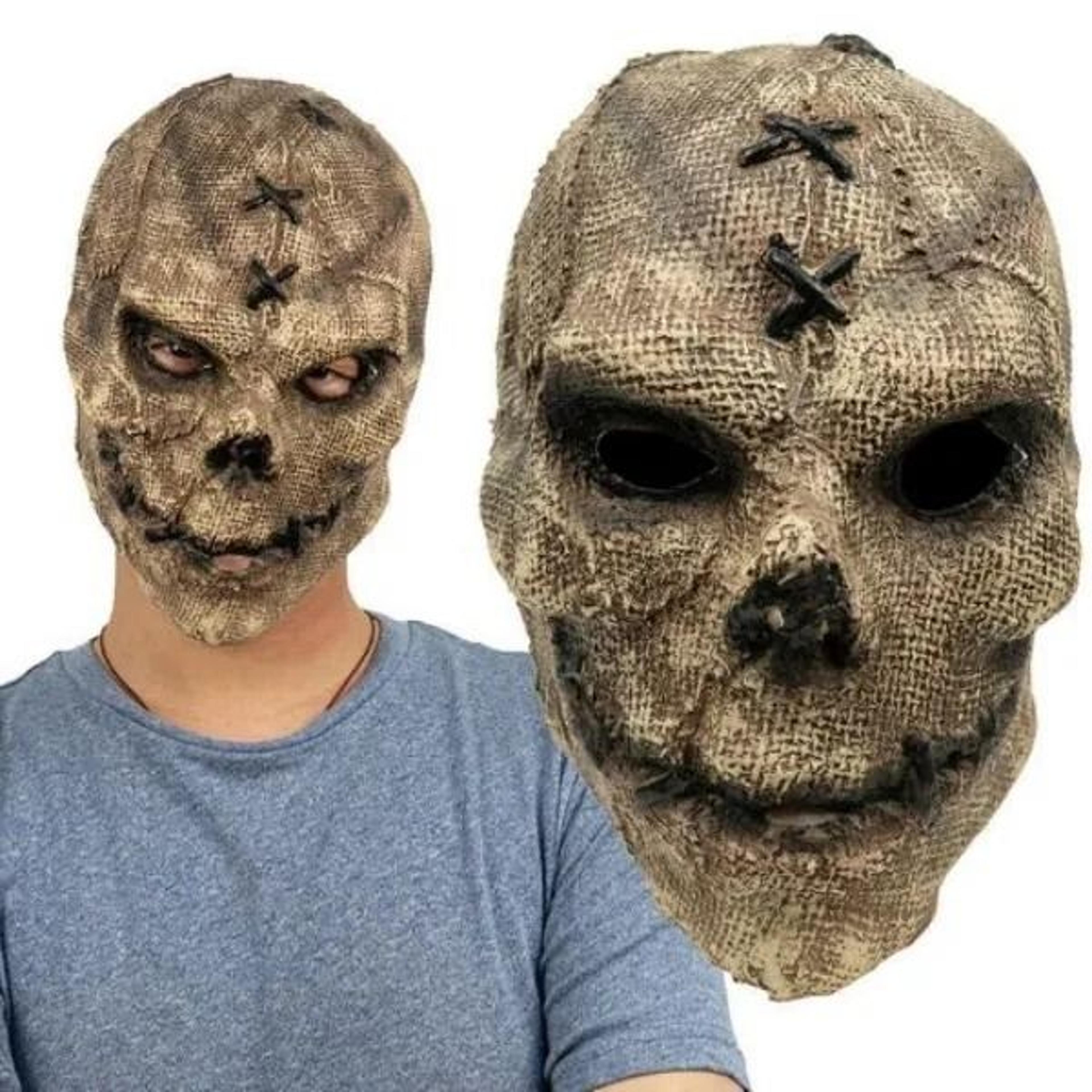 scary skull mask full head horror skeleton helmet for halloween cosplay