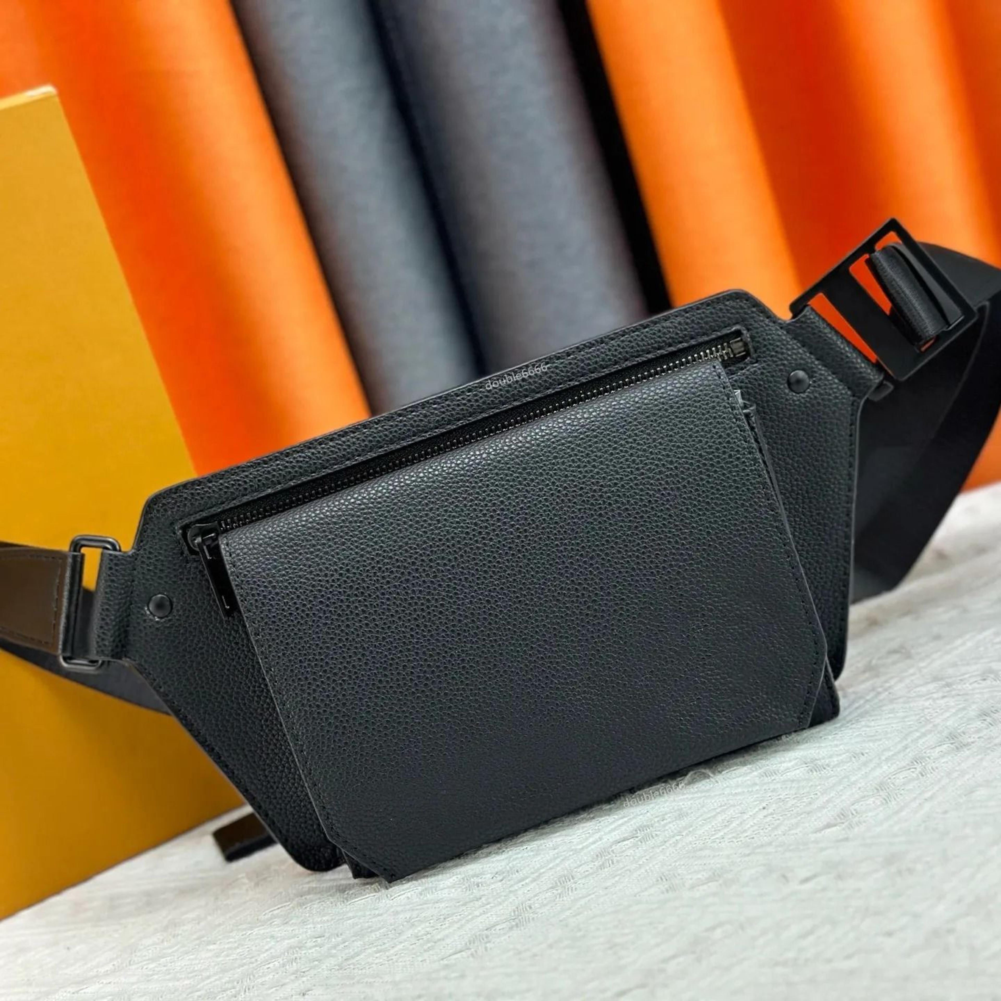 unisex pu leather belt bag versatile waist chest and crossbody fanny pack