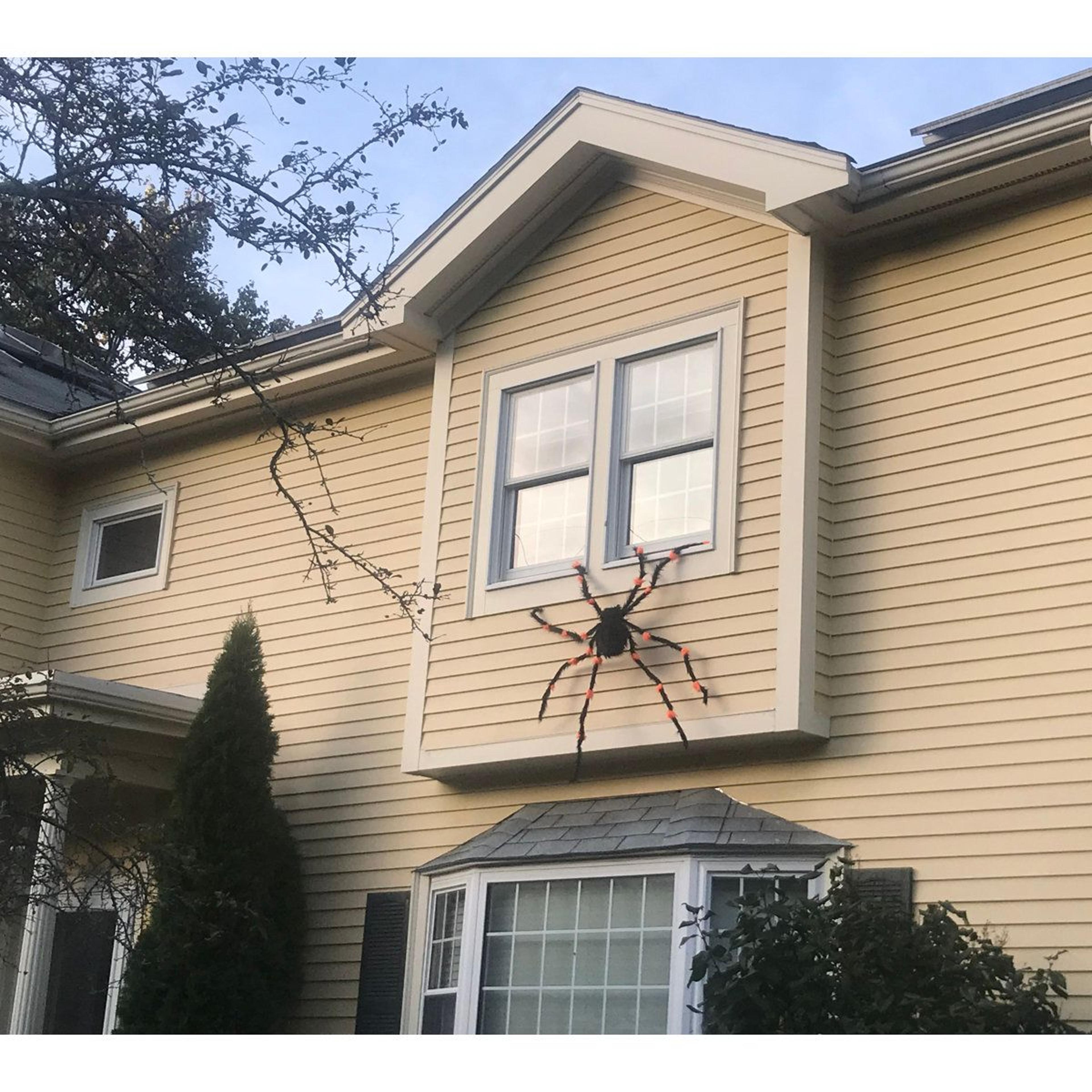 giant halloween tarantula spider decoration with bendable legs