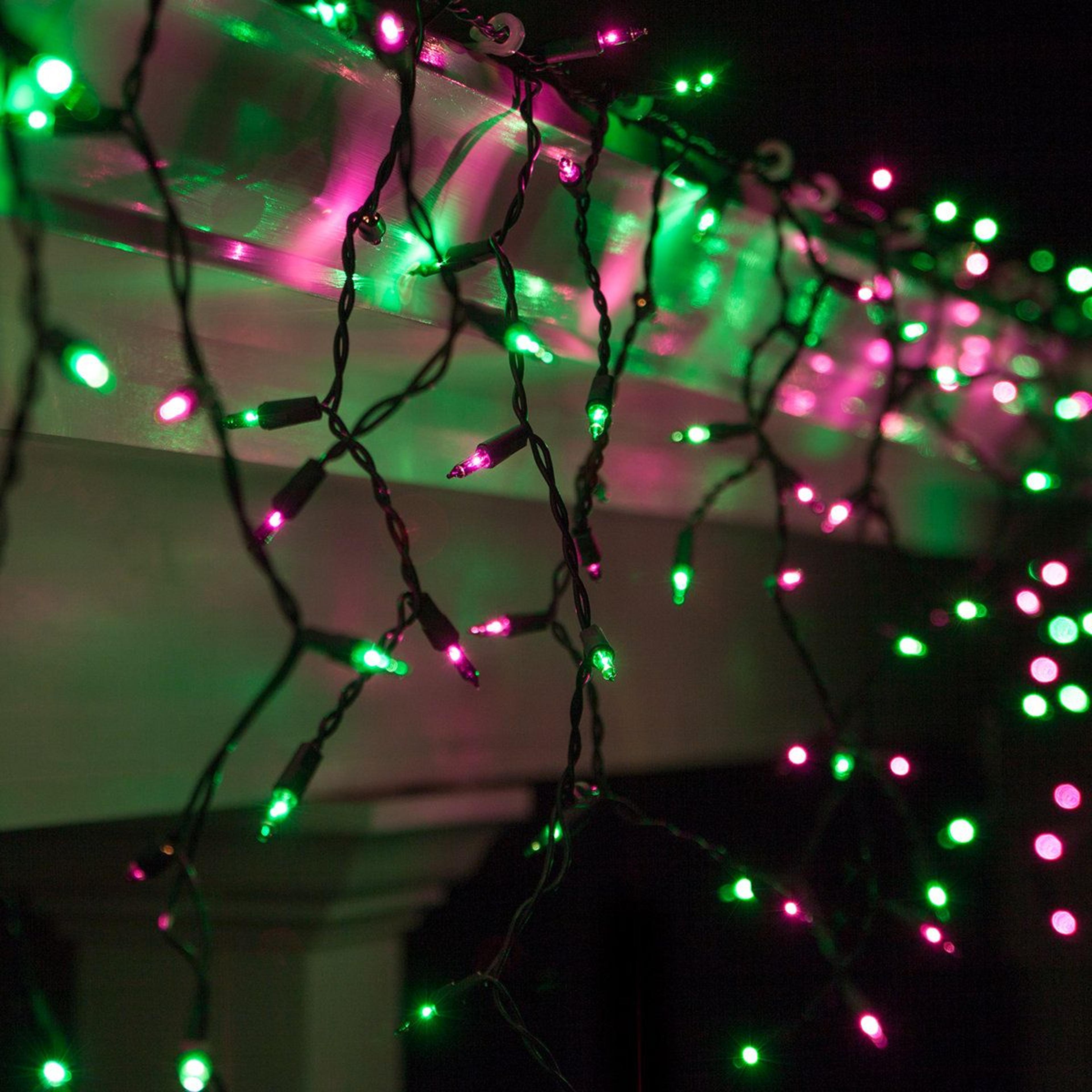 halloween icicle string lights for indoor and outdoor decorations