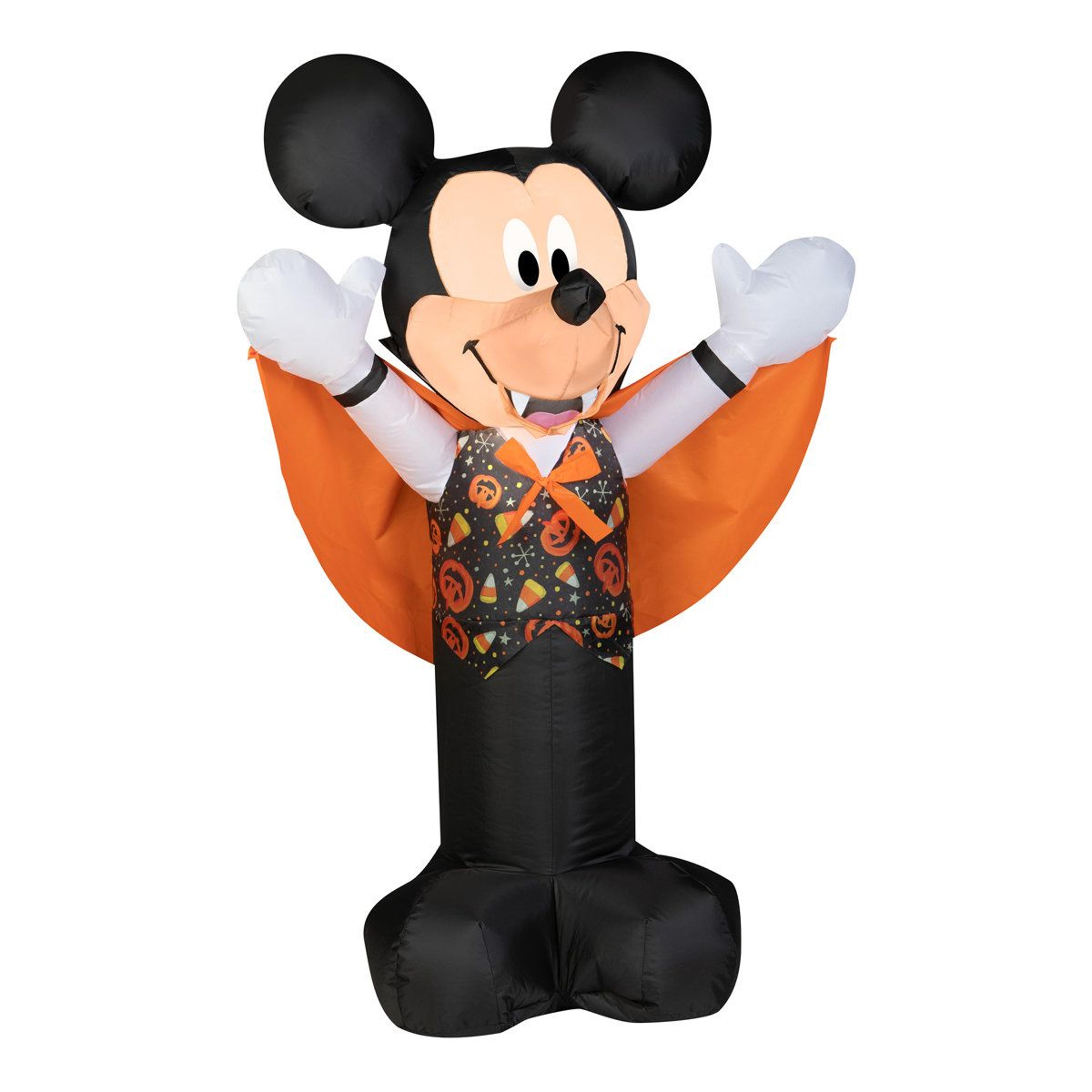 airblown inflatable vampire mickey mouse halloween outdoor decoration led lighted