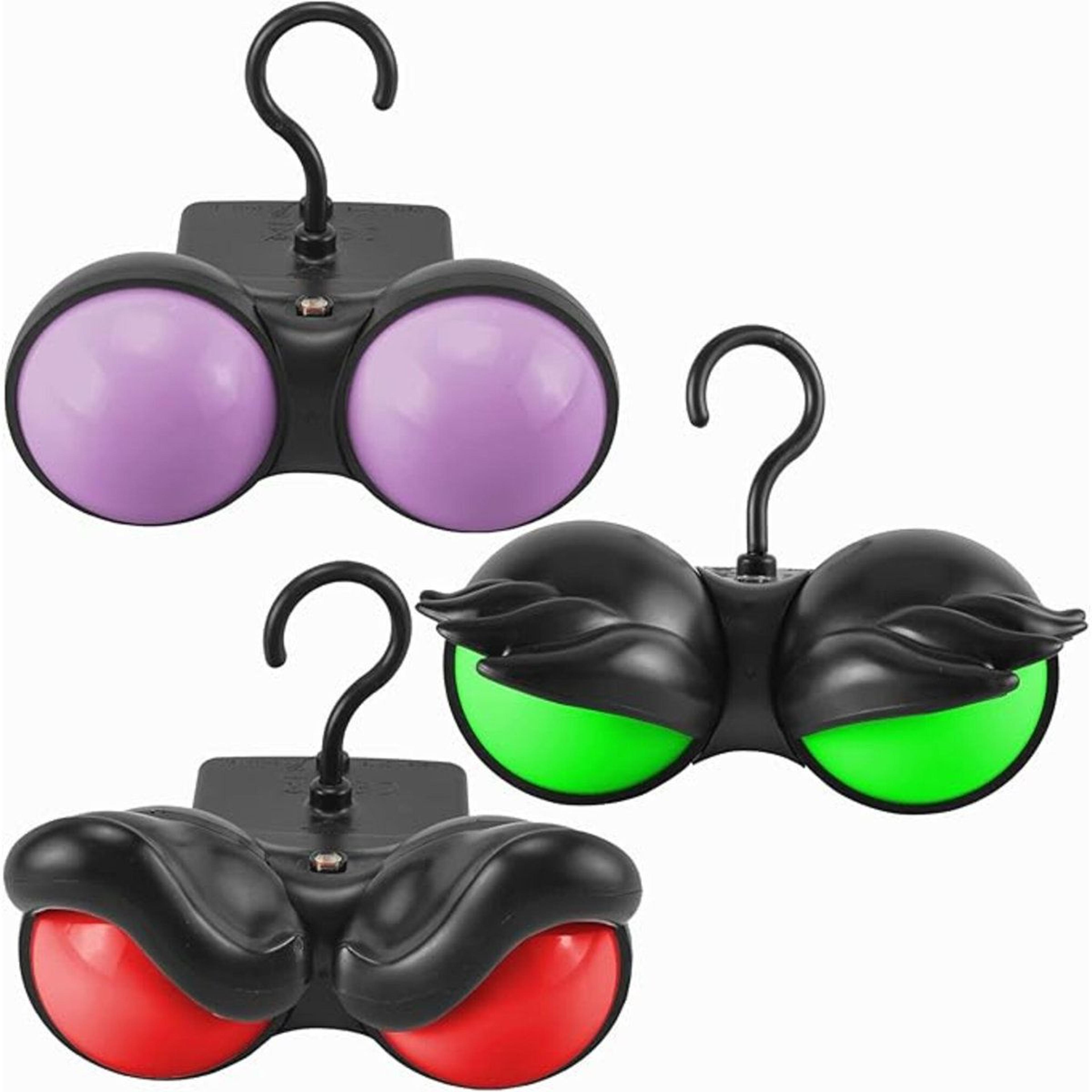 halloween flashing eyes lights indoor outdoor decor red purple green