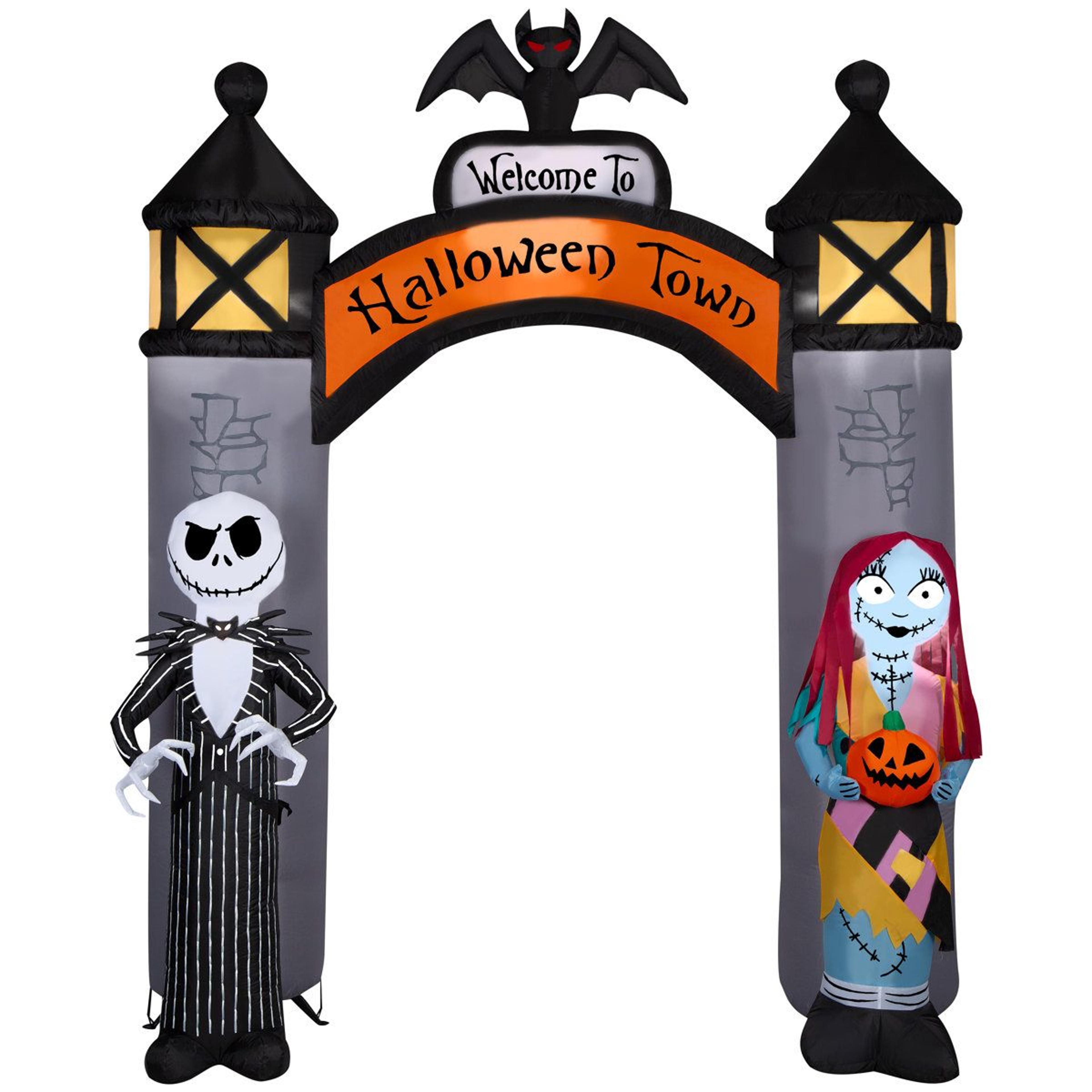 nightmare before christmas inflatable halloween town archway