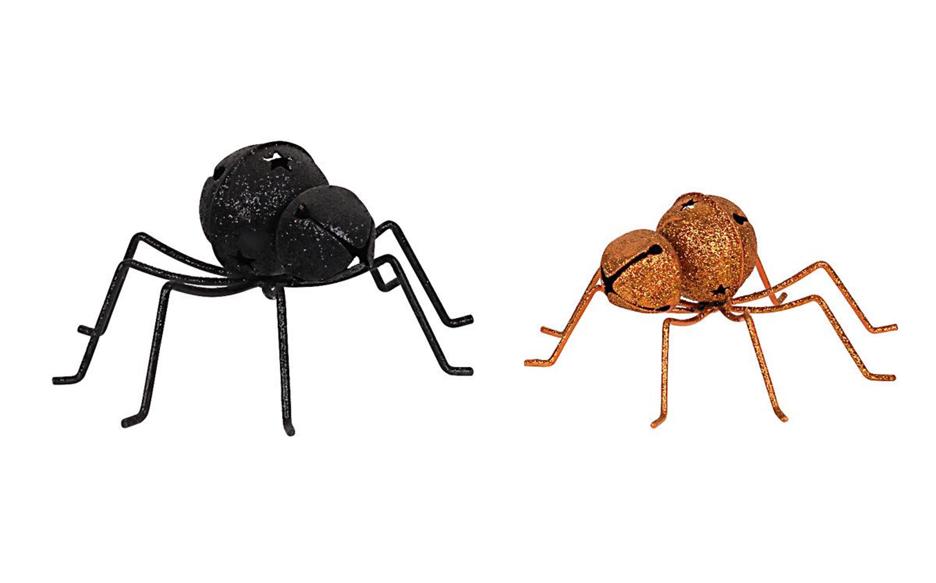 halloween metal spider figurines indoor outdoor decorations