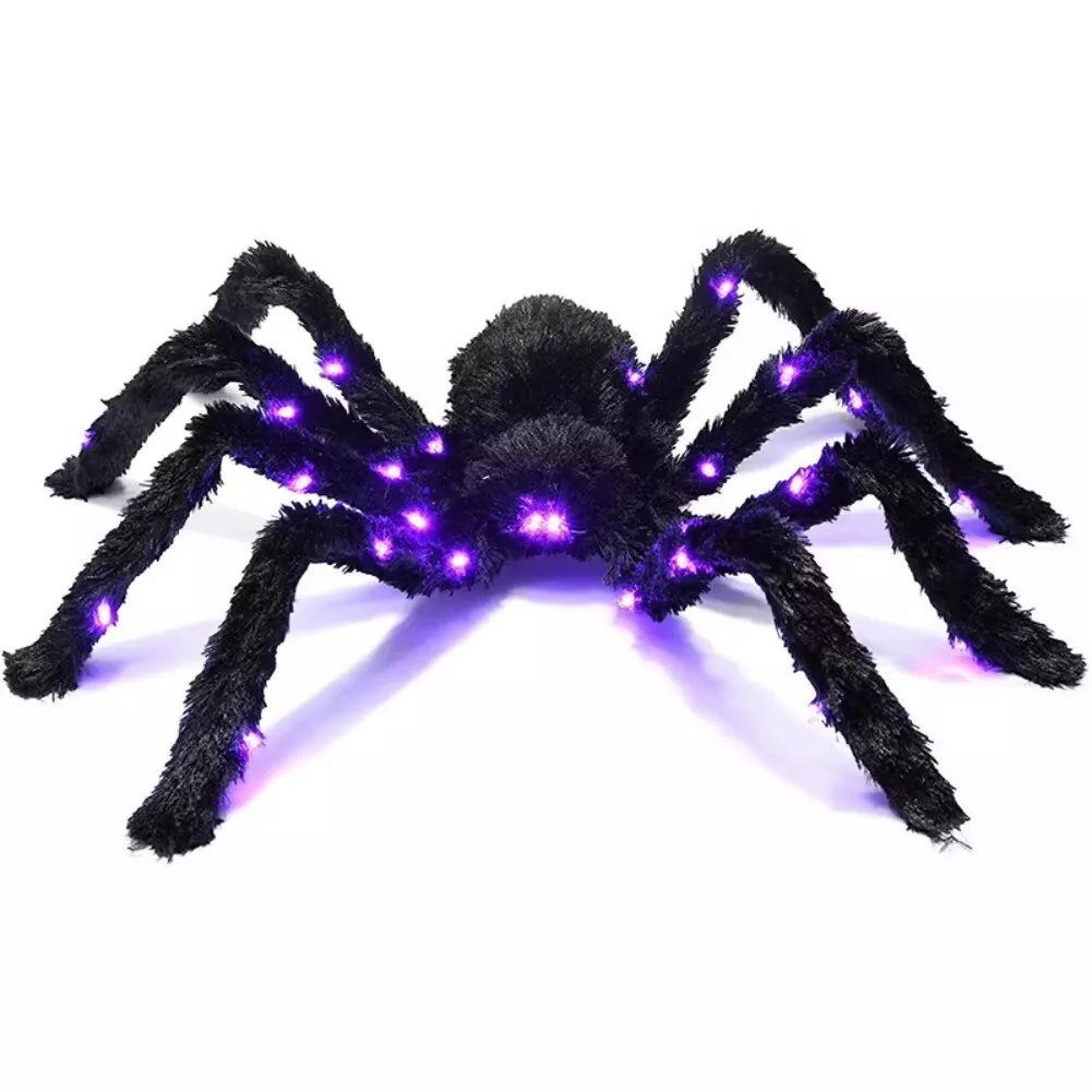 giant light up halloween spider decoration for indoor and outdoor displays