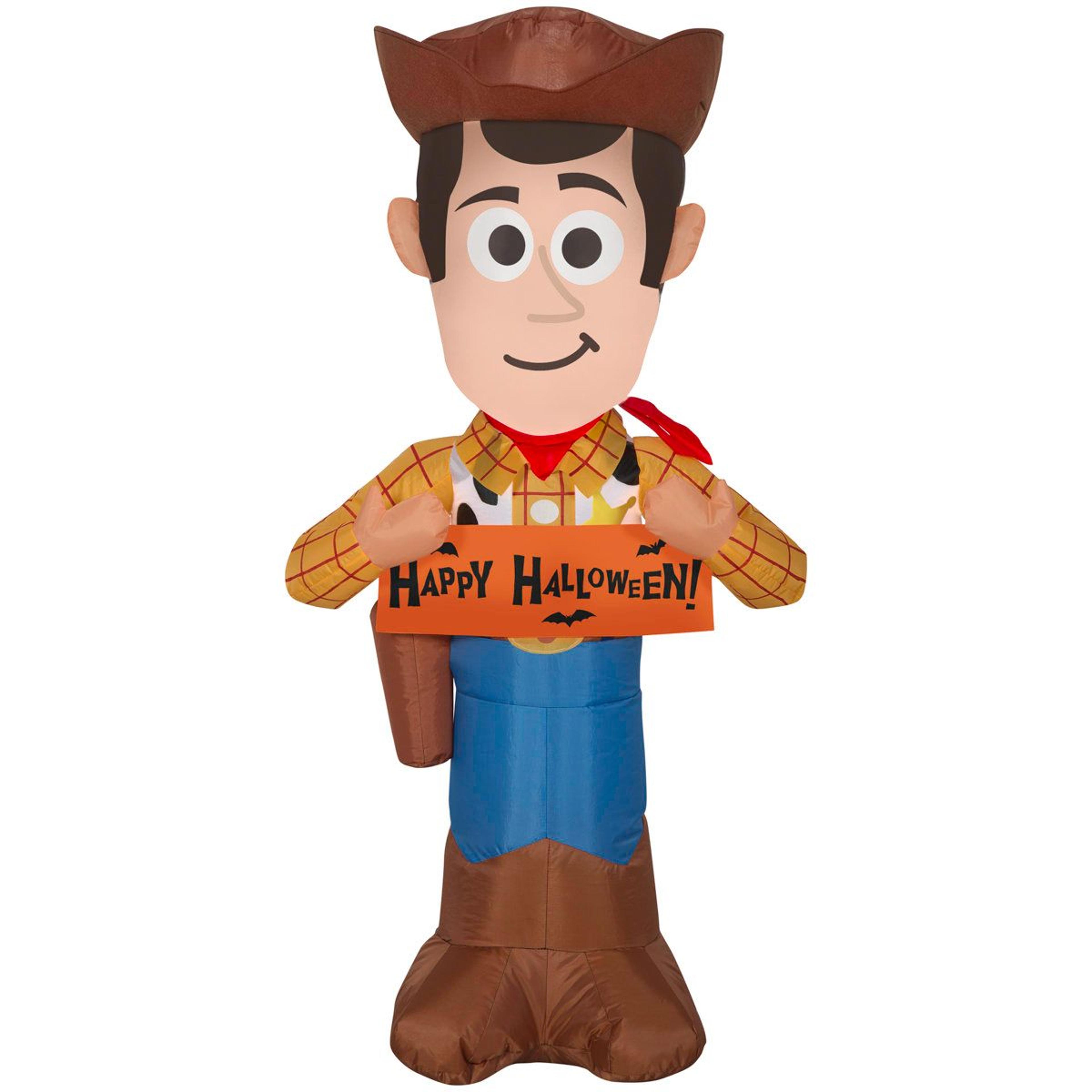 halloween outdoor inflatable decoration with led lights and weather resistant polyester