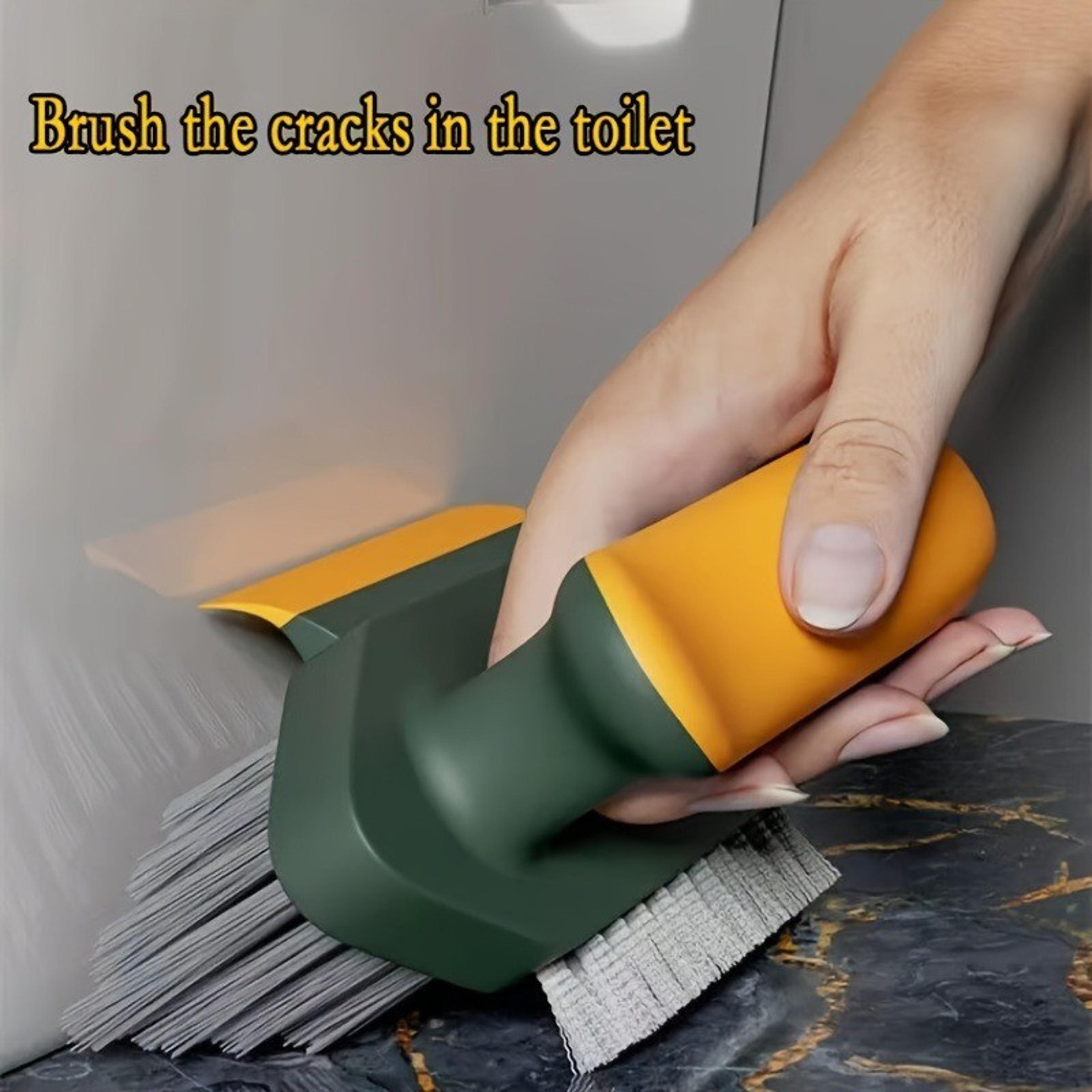 grout cleaning brush hard bristle gap scrub brush for bathroom, kitchen & window cleaning