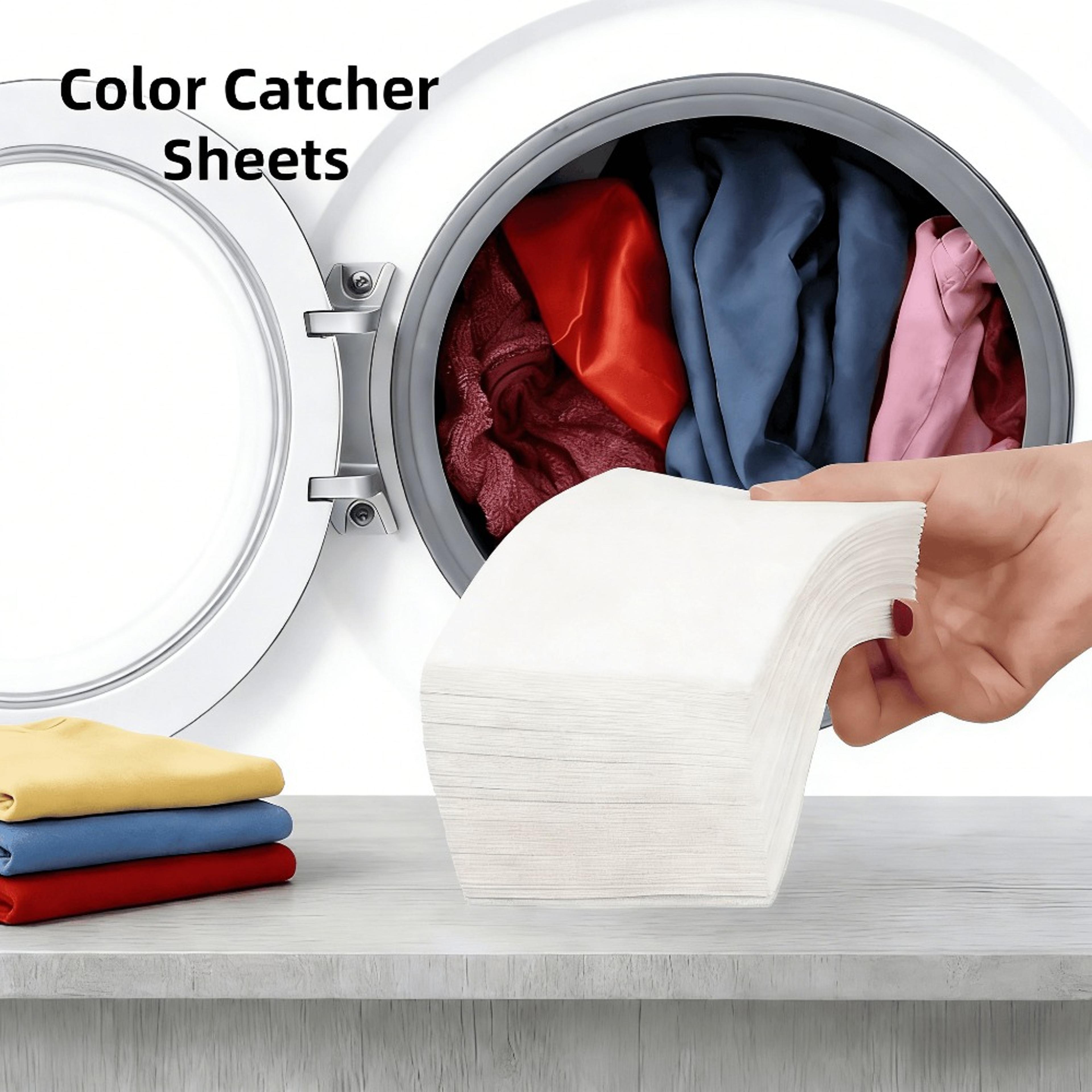 color catcher sheets for laundry color protection anti color transfer dye trapping sheets