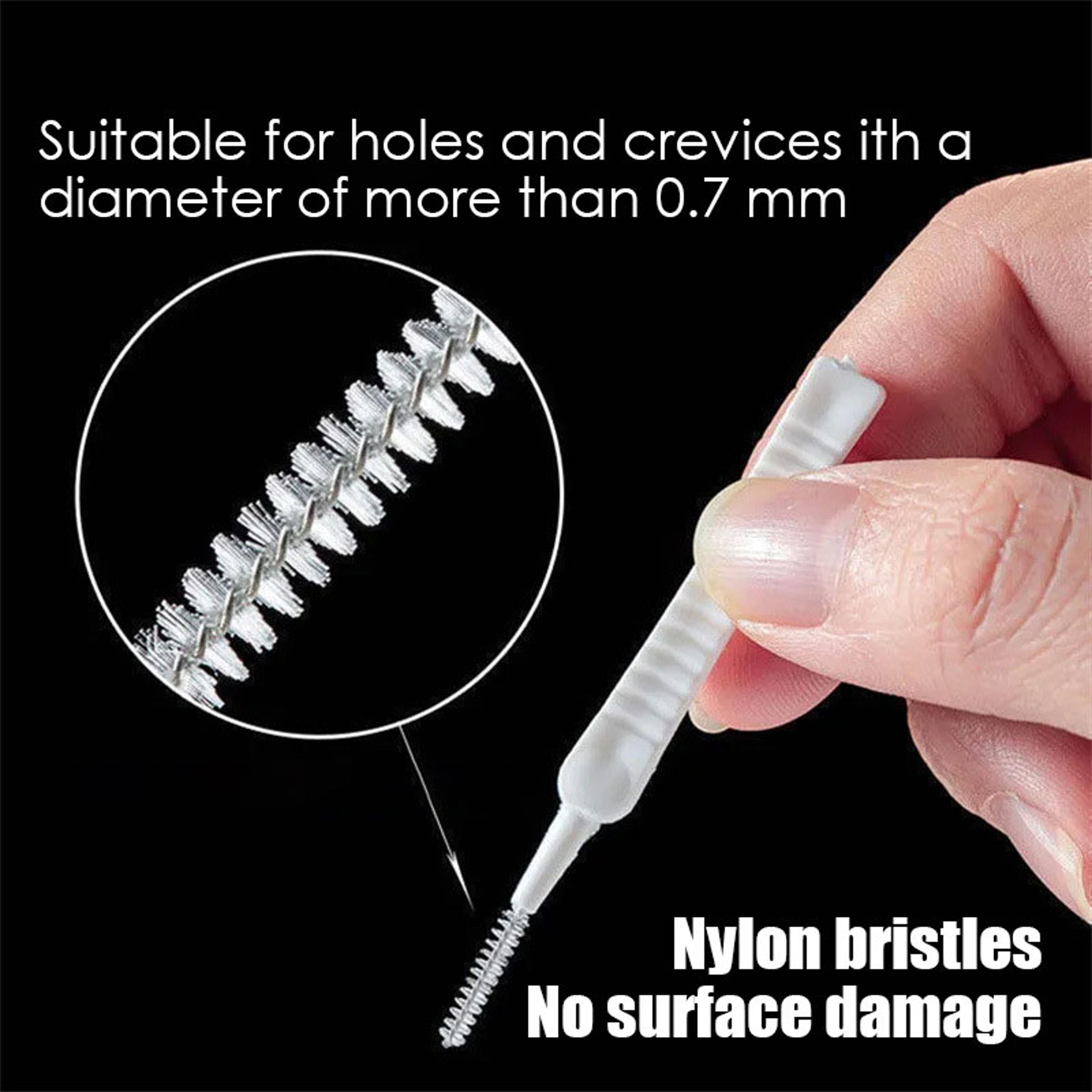 shower head cleaning brush & charging port cleaning brush set for precise dust removal