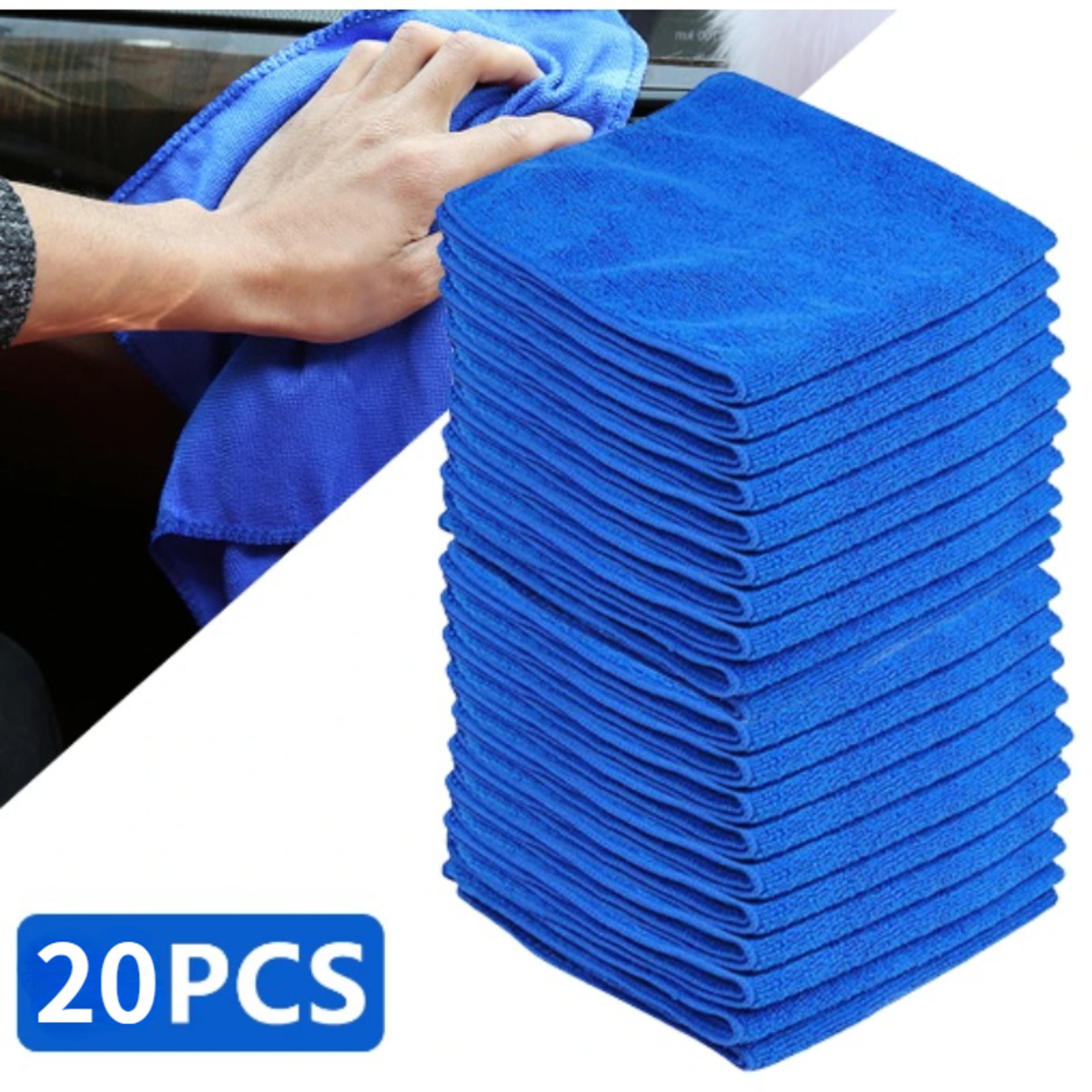 ultra absorbent microfiber car cleaning cloth soft lint-free car drying towel for auto & home