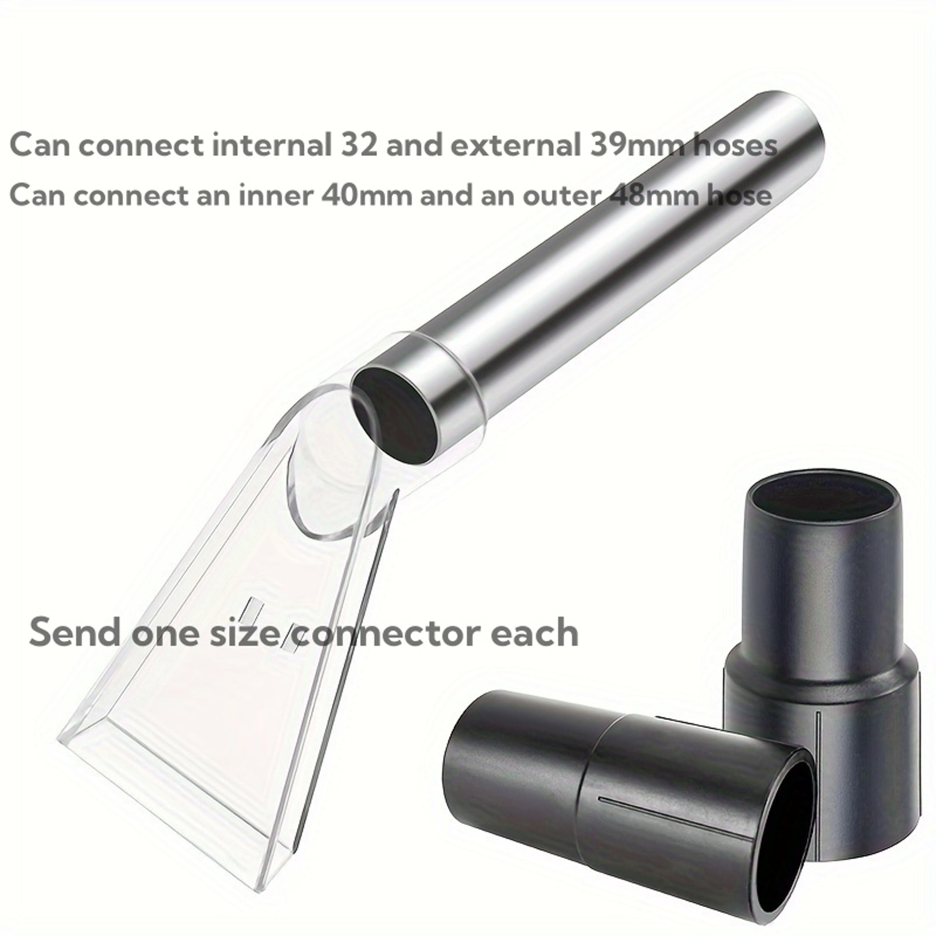 transparent carpet extractor nozzle upholstery vacuum attachment for sofa, car seats & carpet cleaning