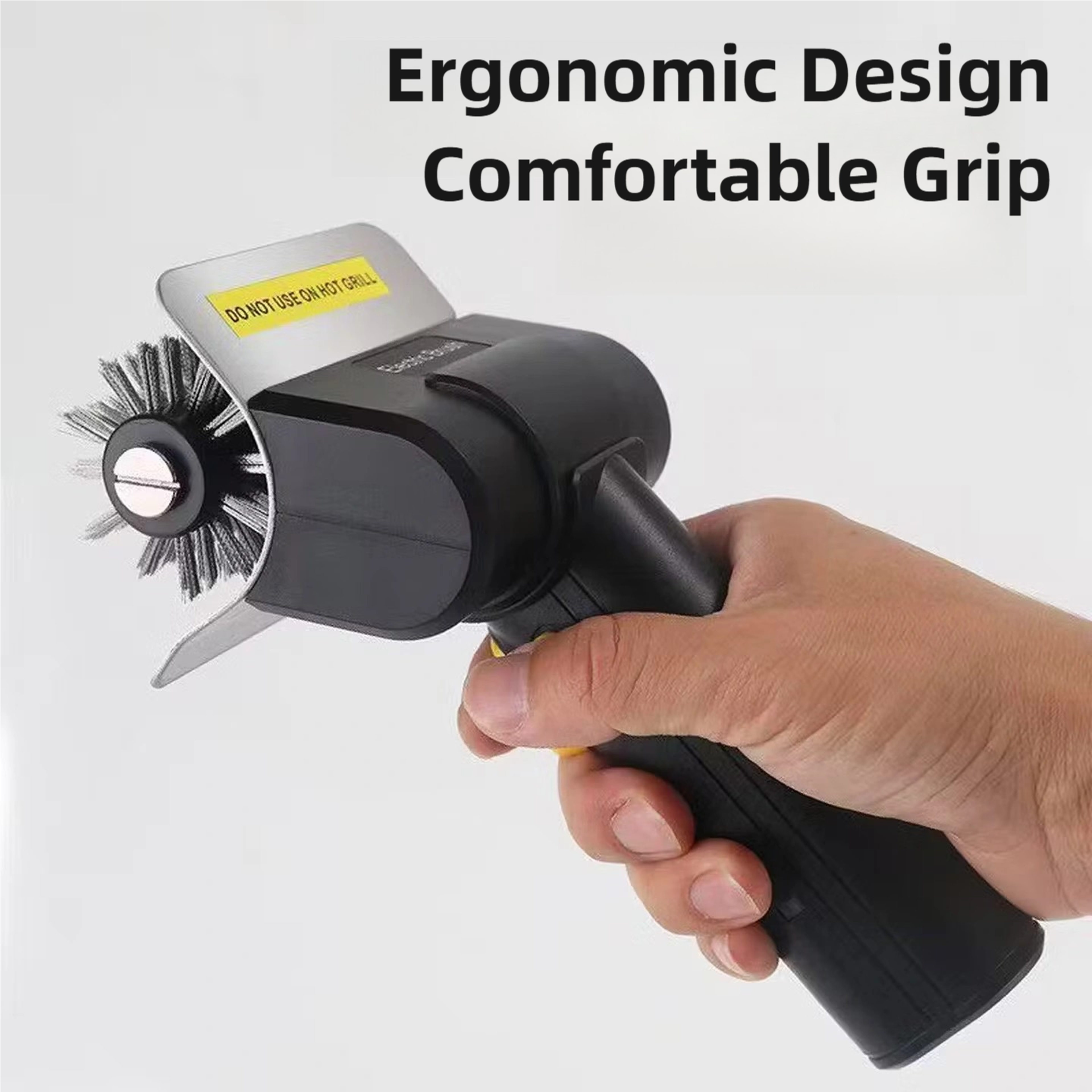 tinsol electric bbq brush rechargeable grill cleaning brush for fast stainless steel grill care