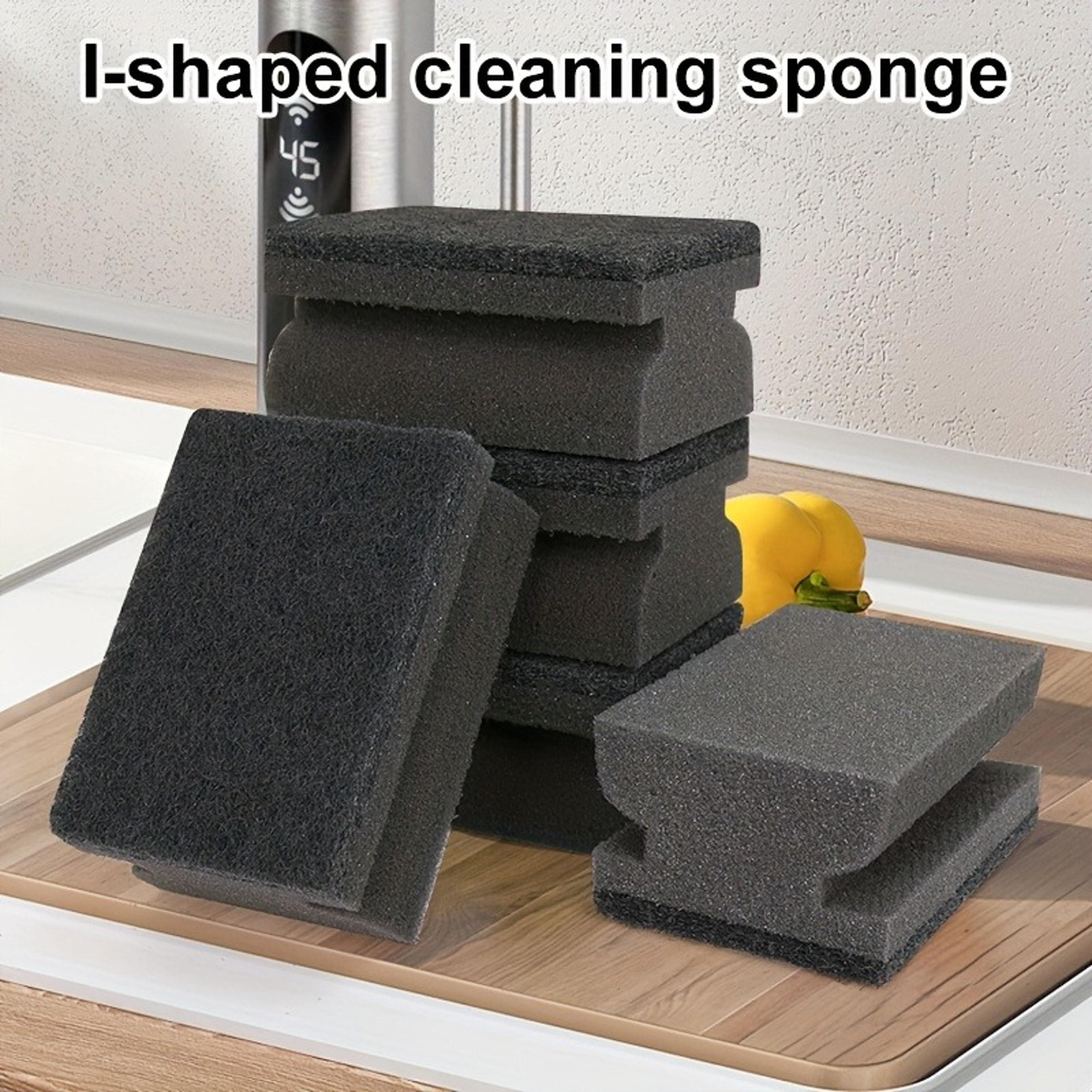 non scratch sponge set double sided dish washing sponge & kitchen cleaning pads