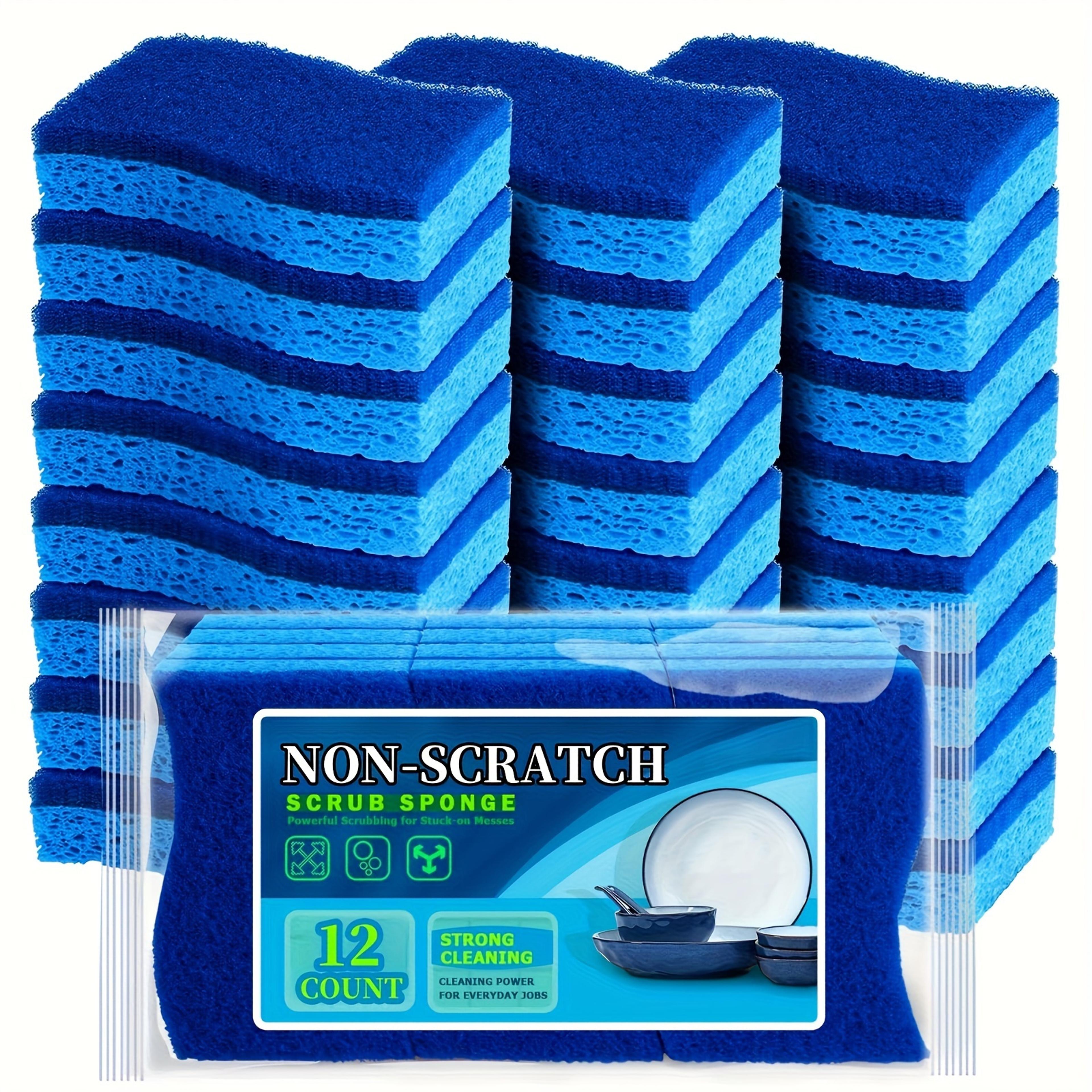 ultra absorbent kitchen cleaning sponge pack double sided dish cleaning sponge set