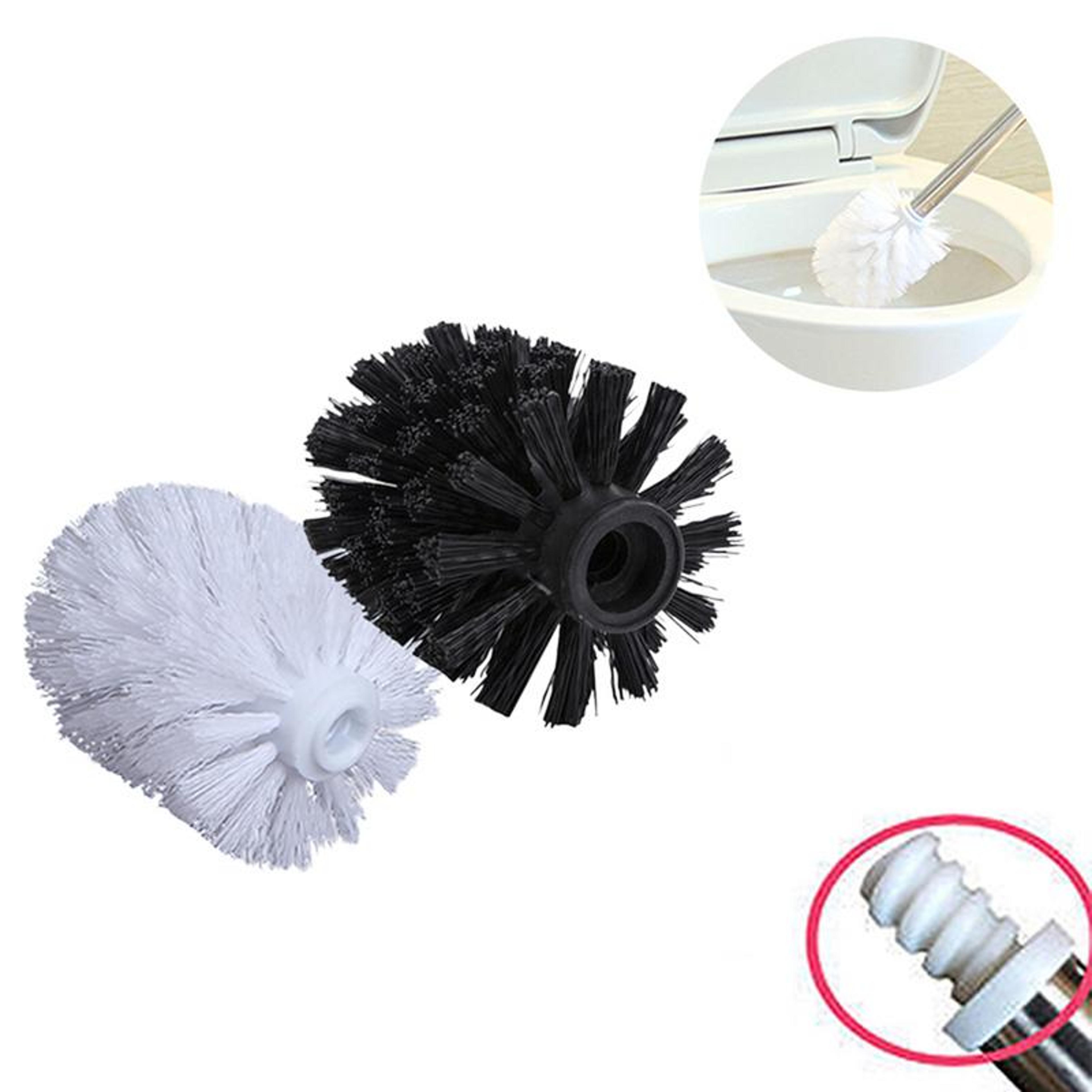 universal replacement toilet brush head refill for bathroom toilet bowl cleaning brushes