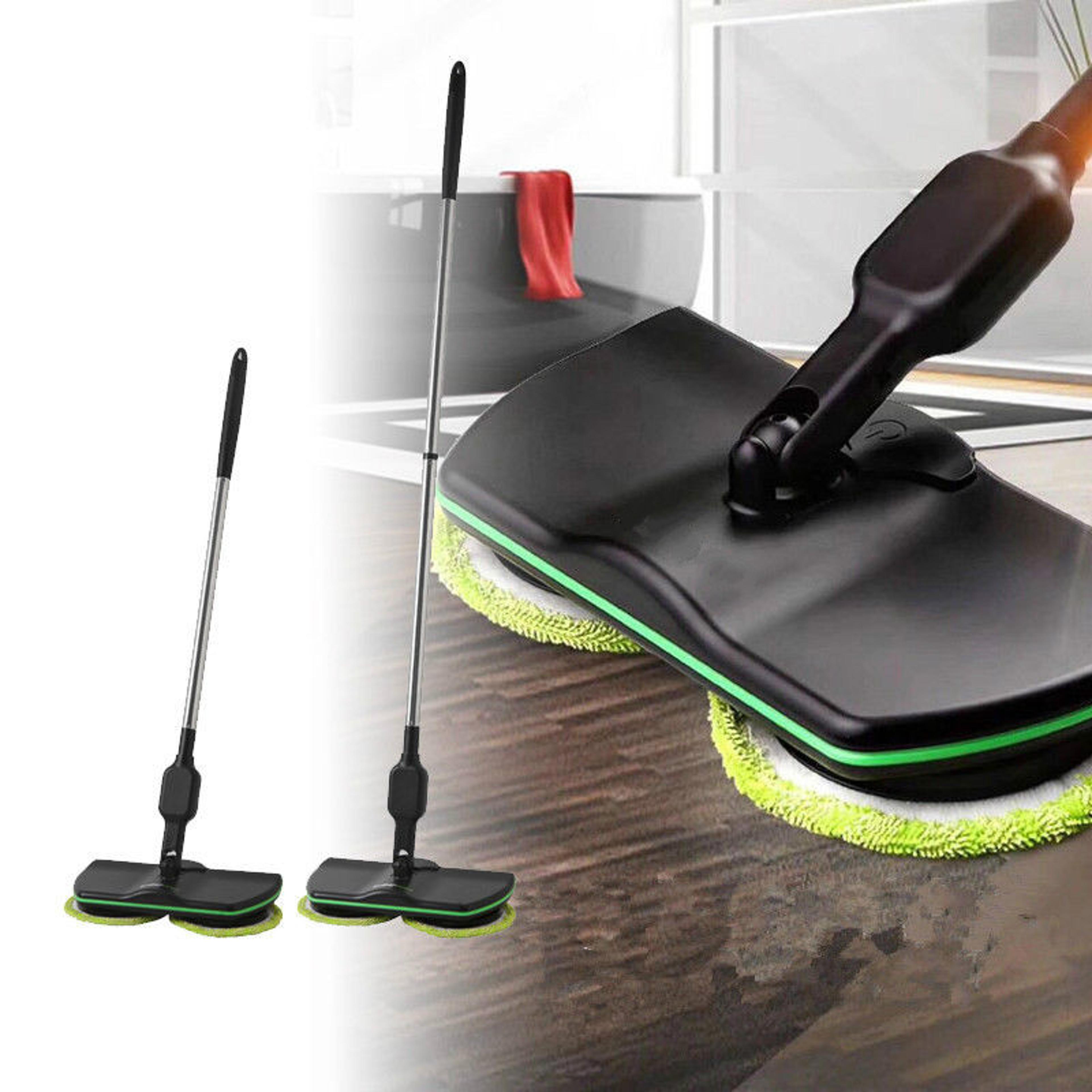 cordless electric mop rechargeable floor cleaner & electric spin mop for hard floors and carpets