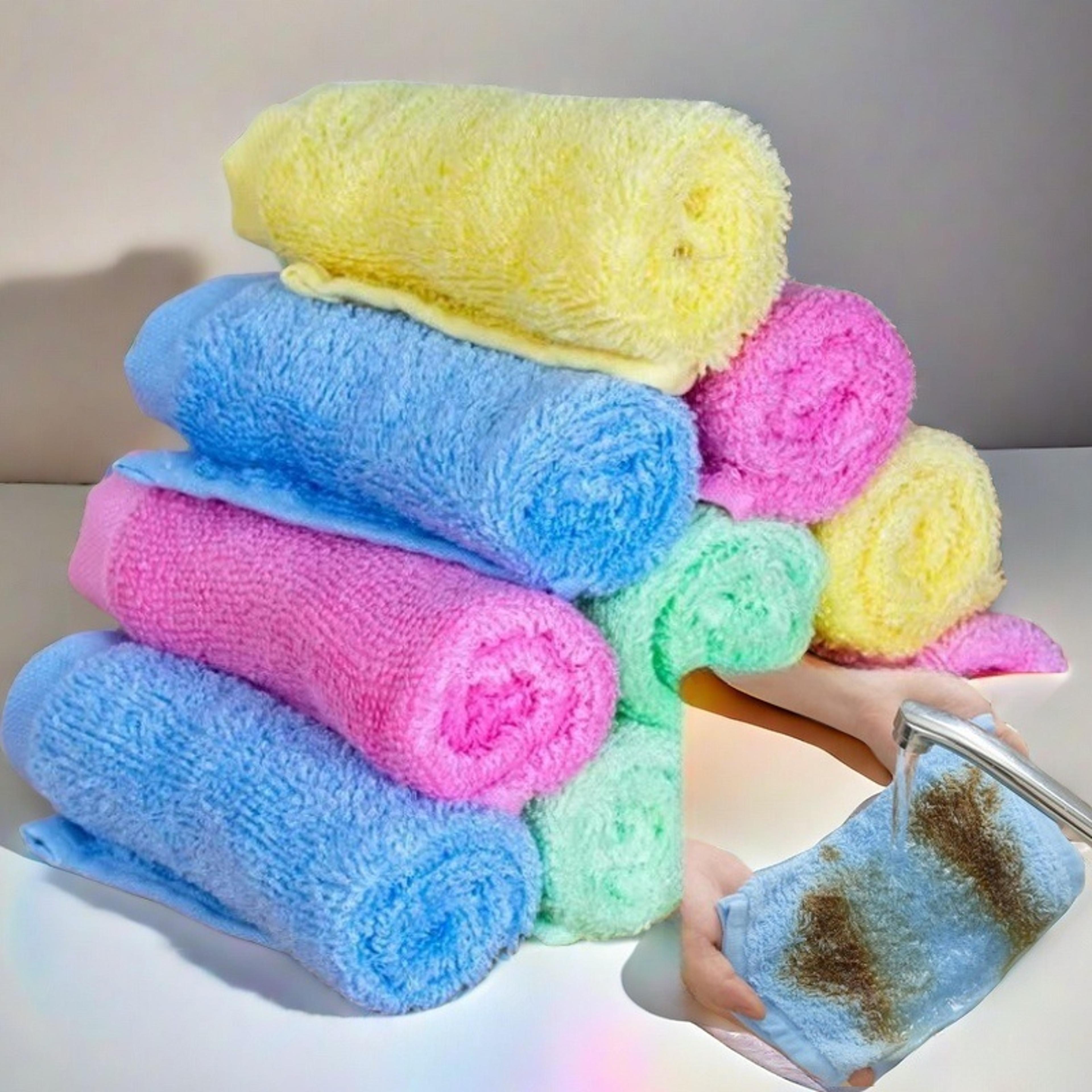ecoclean wood fiber dish cloth pack reusable oil resistant kitchen cleaning cloths