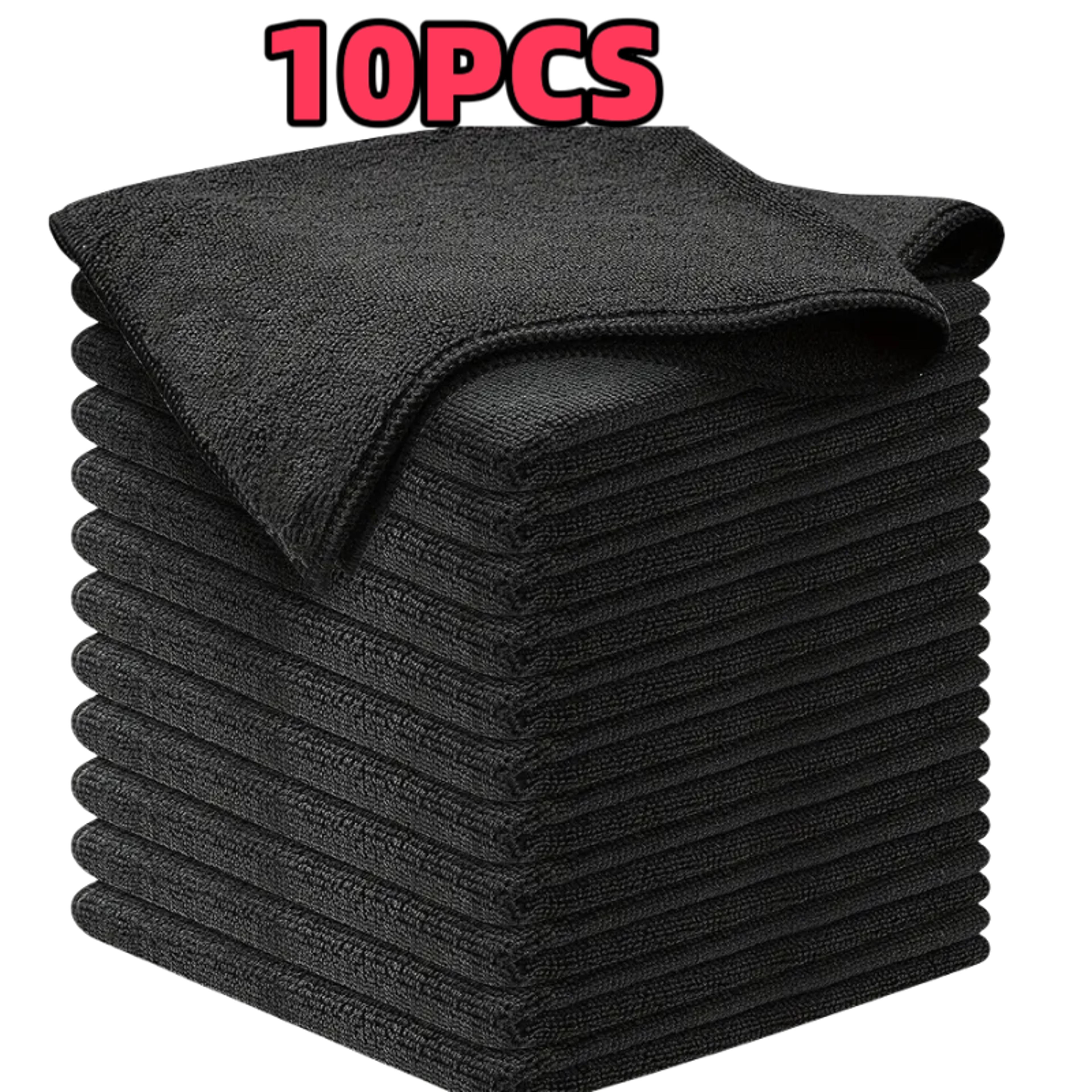ultra soft microfiber cleaning cloth absorbent car cleaning towels for auto & home