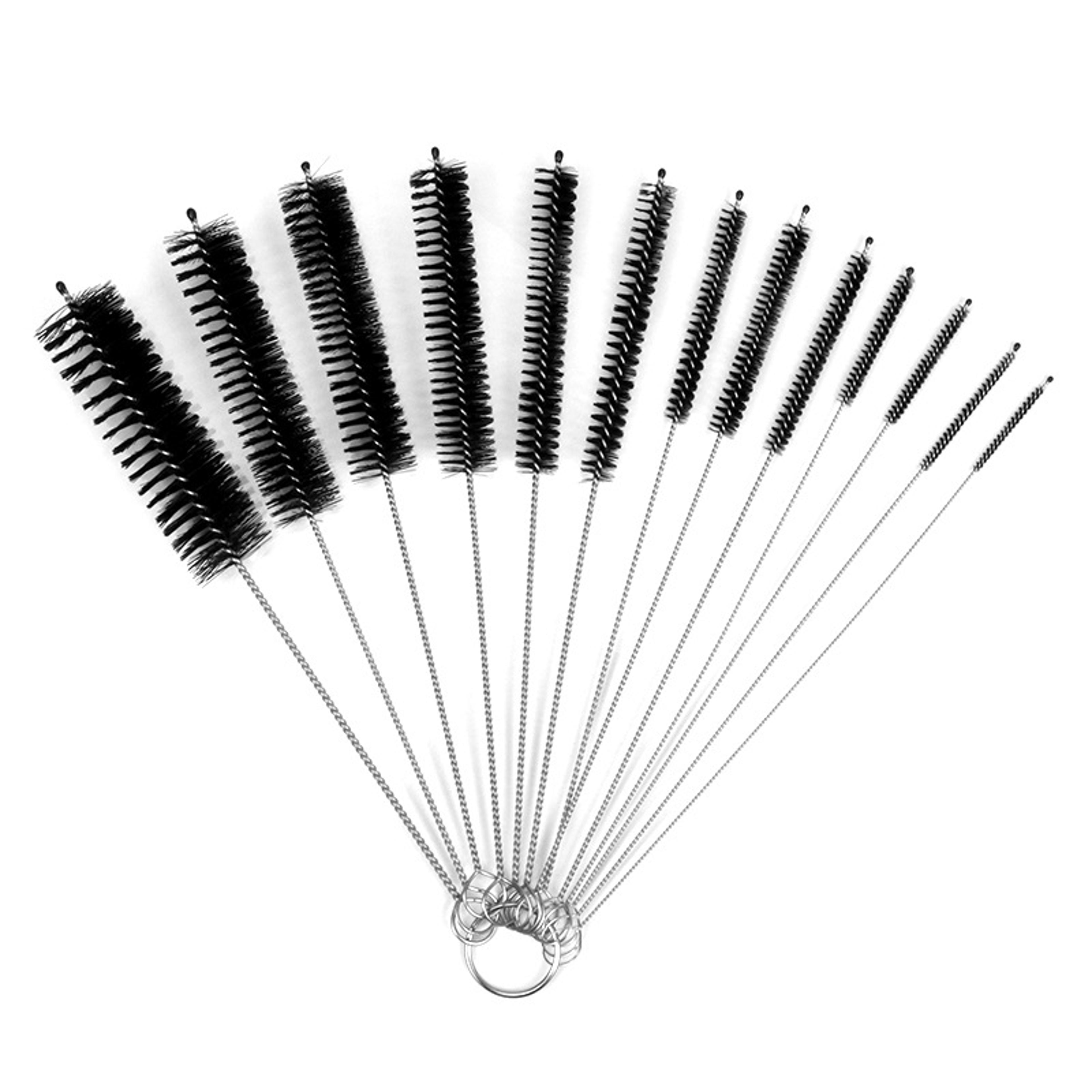flexiclean piece straw cleaning brush & bottle cleaning brush set