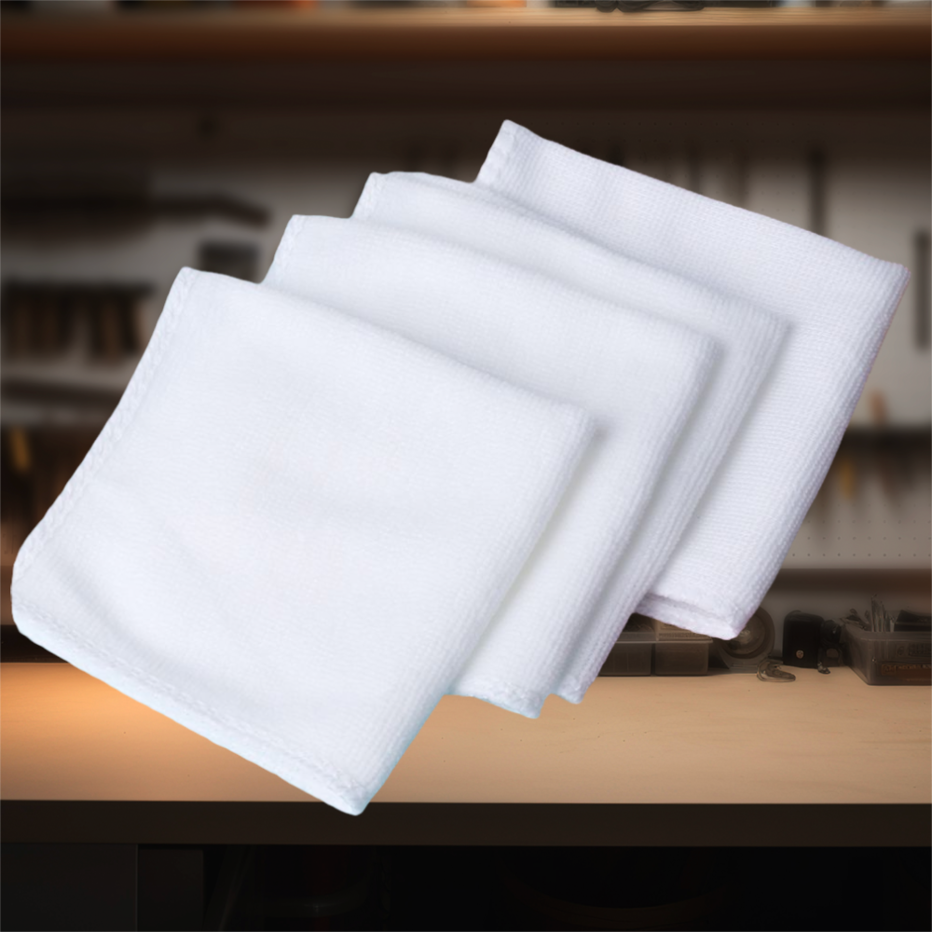 ultra absorbent microfiber cleaning cloth for home, kitchen & car cleaning