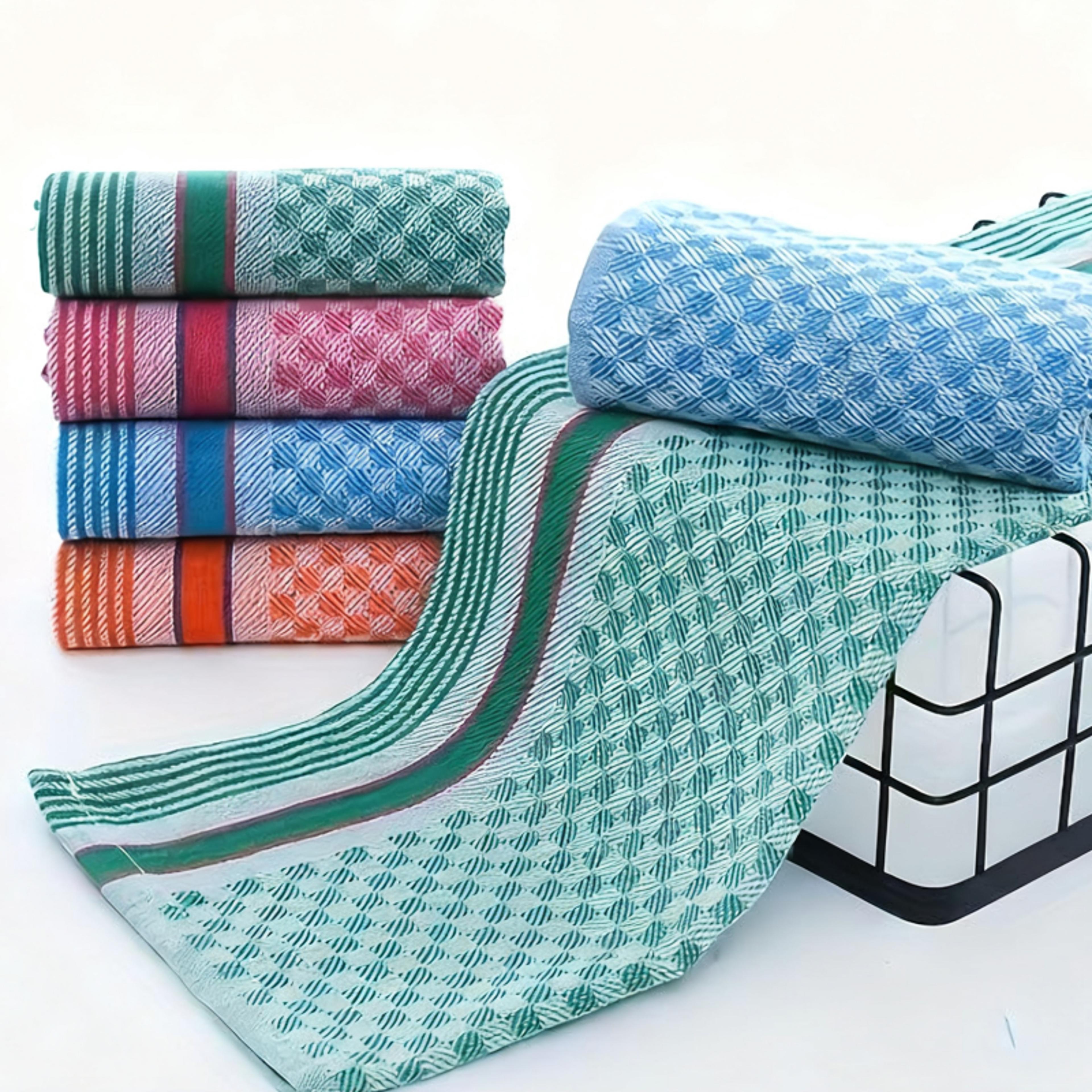 pack kitchen towels absorbent polyester cotton dishwashing cloths for everyday cleaning