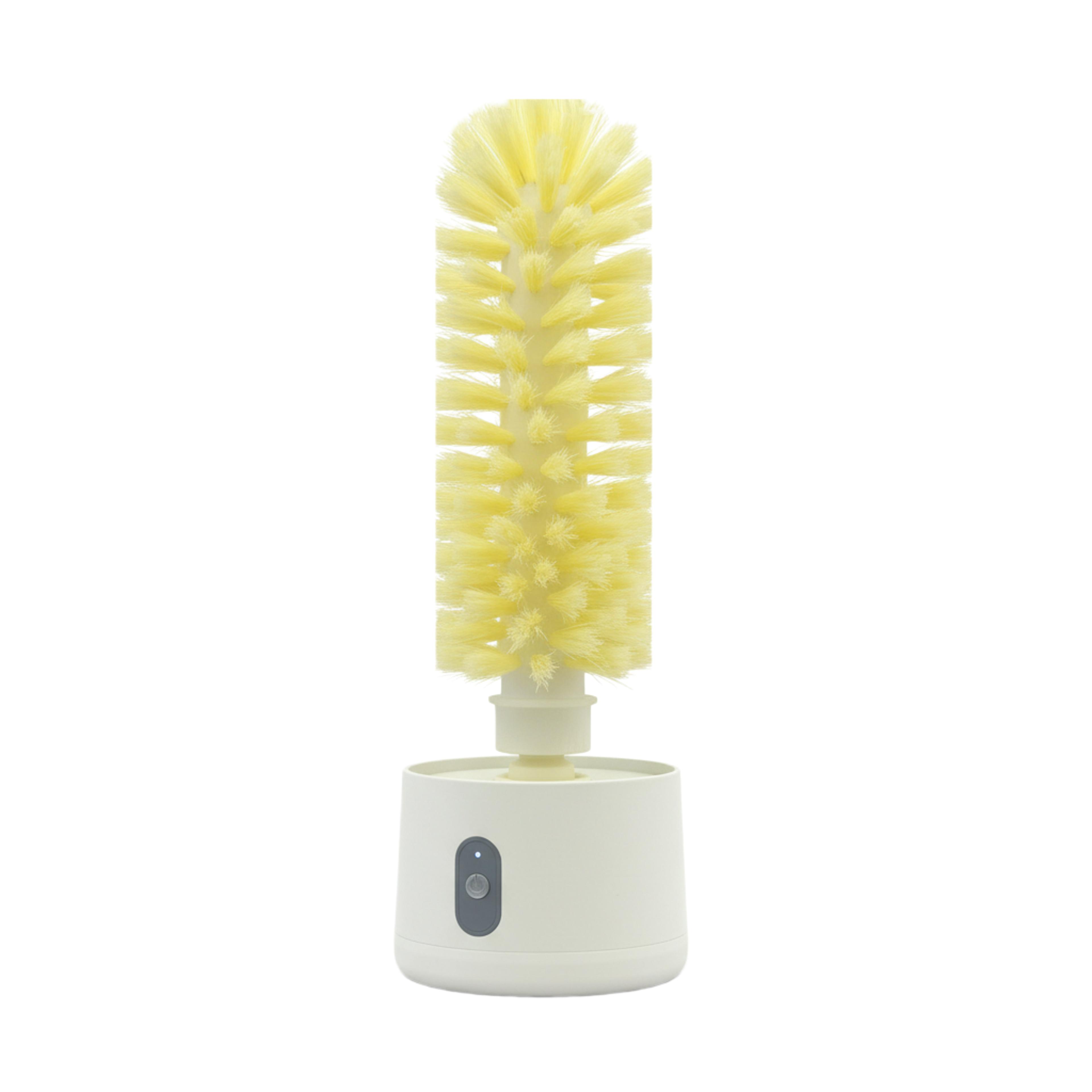 electric cup cleaning brush sink mounted glass cleaner brush for cups & bottles