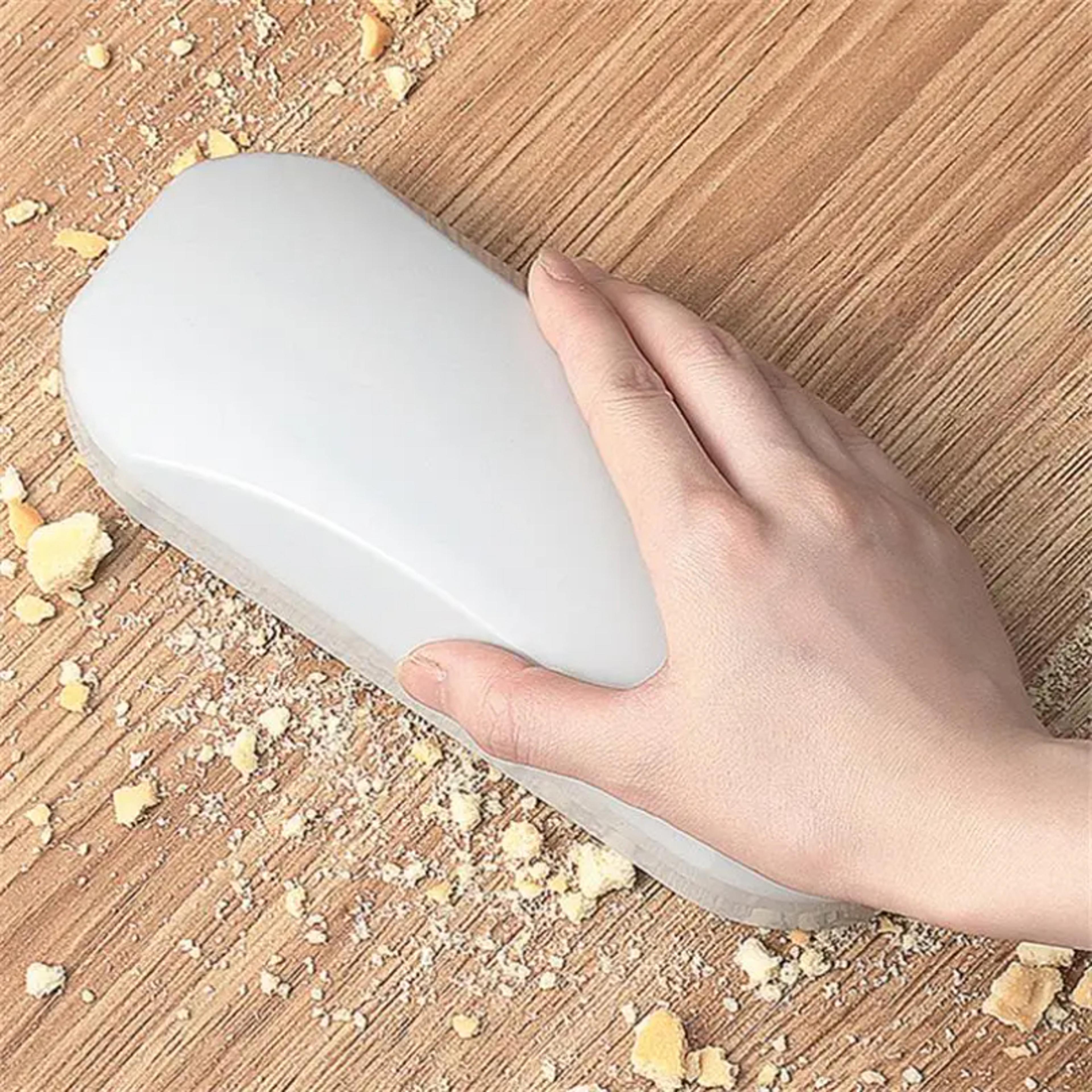 handheld carpet sweeper roller for pet hair, crumbs & lint quick manual cleaner