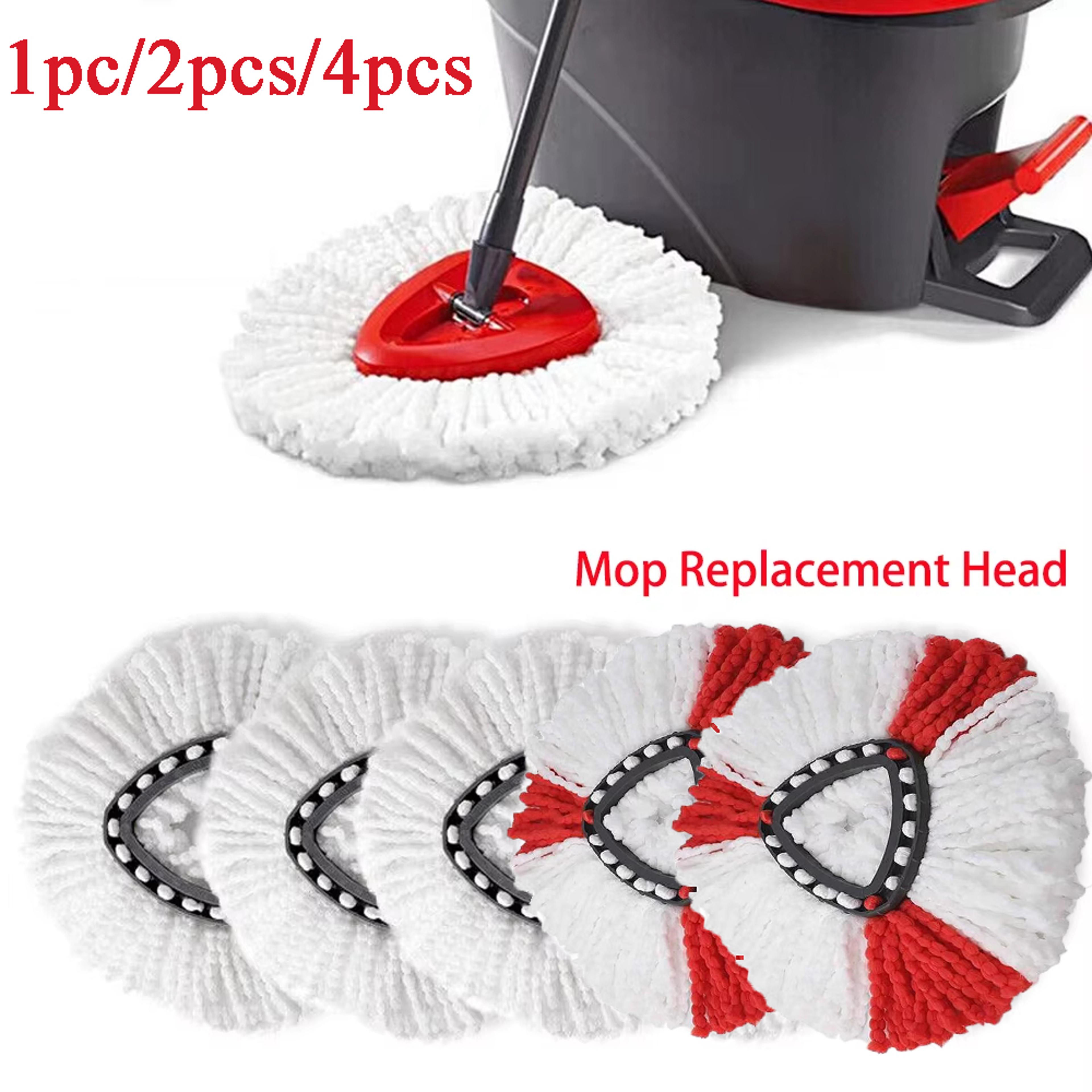 microfiber mop replacement head compatible with vileda & o cedar spin mop refill