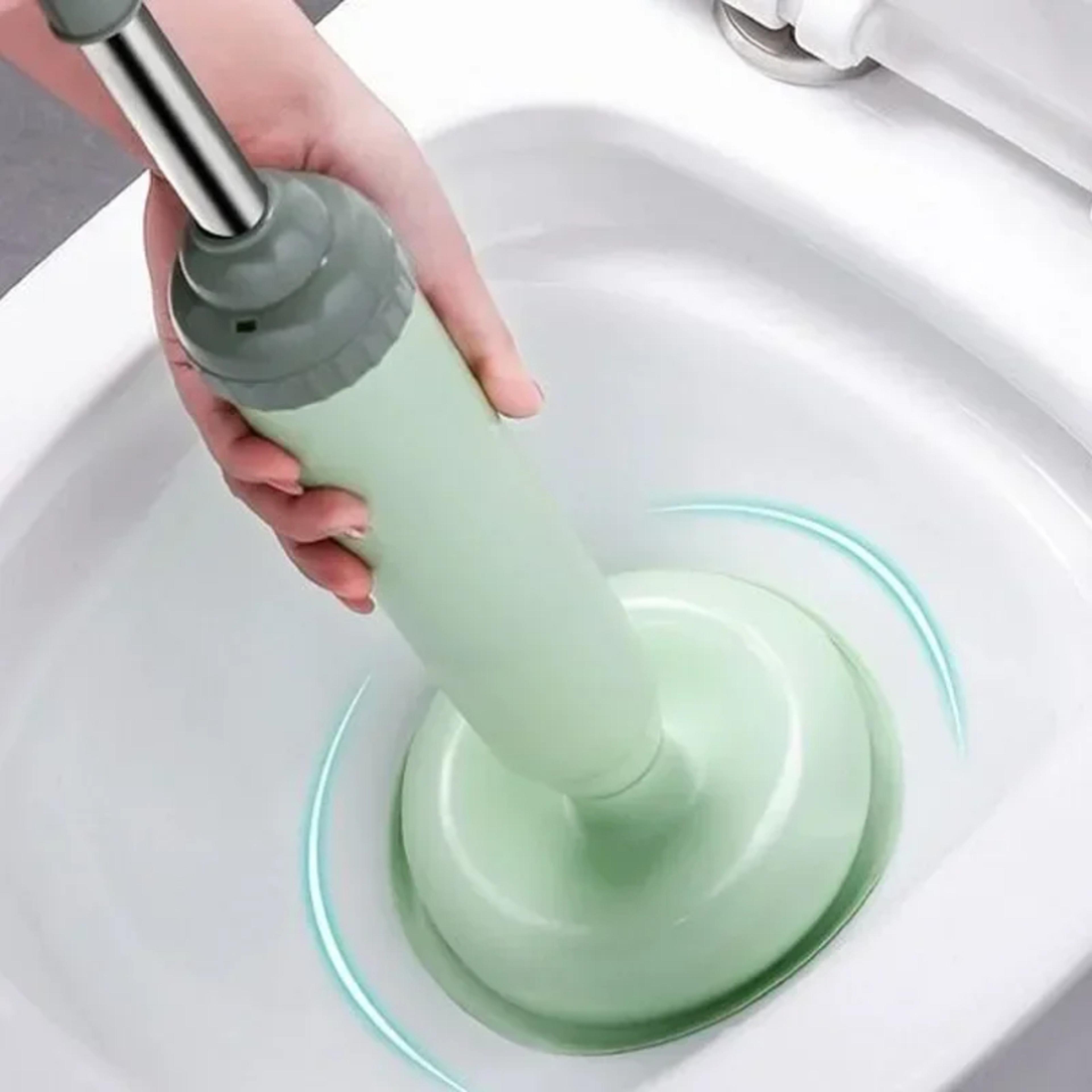 high pressure toilet plunger drain clog remover for bathroom, kitchen sink & pipe cleaning