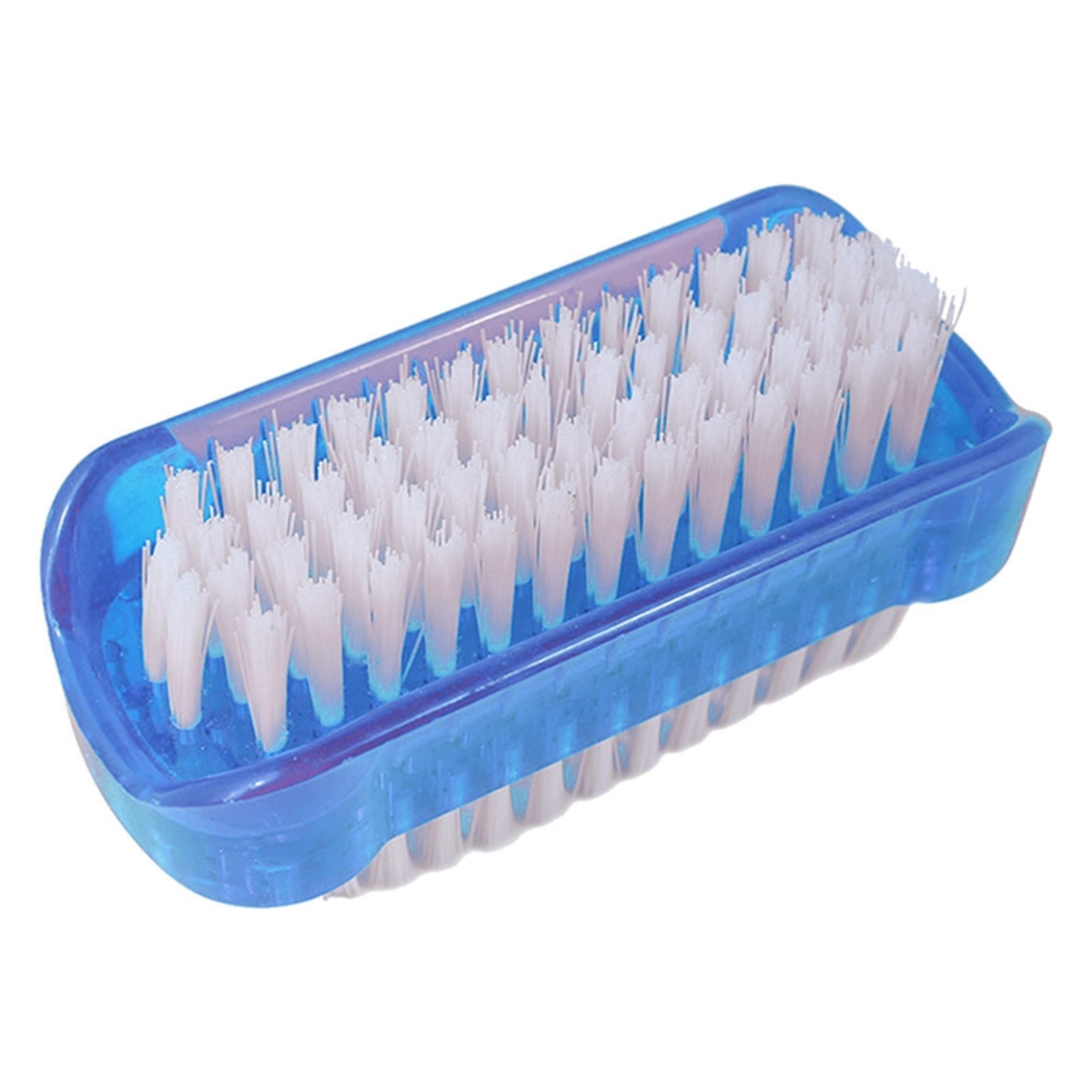 double sided nail cleaning brush soft fingernail scrub brush for hands and toes